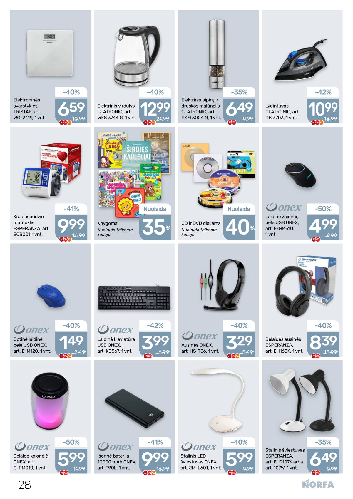 Norfa - Akcijų leidinys NORFA Nr. 3 (503) 28 puslapis