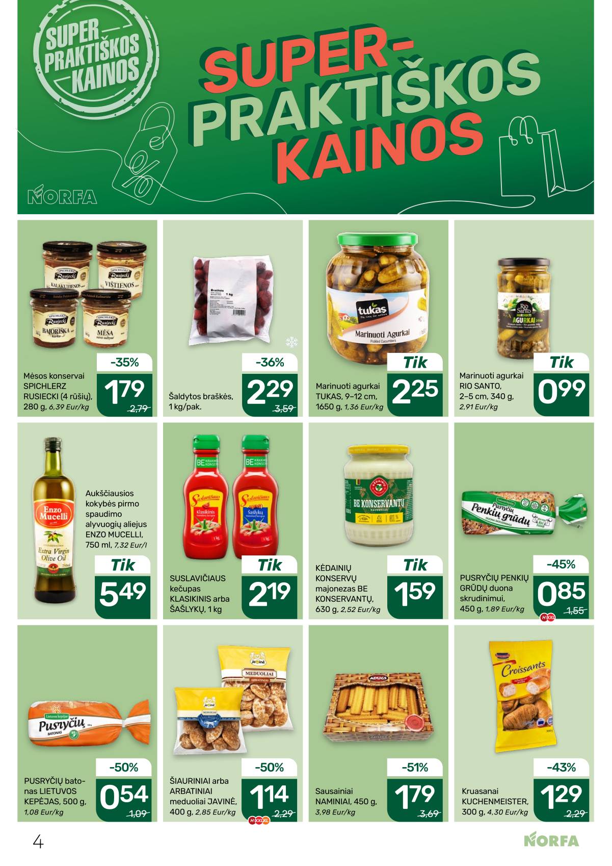 Norfa - Akcijų leidinys NORFA Nr. 3 (503) 4 puslapis