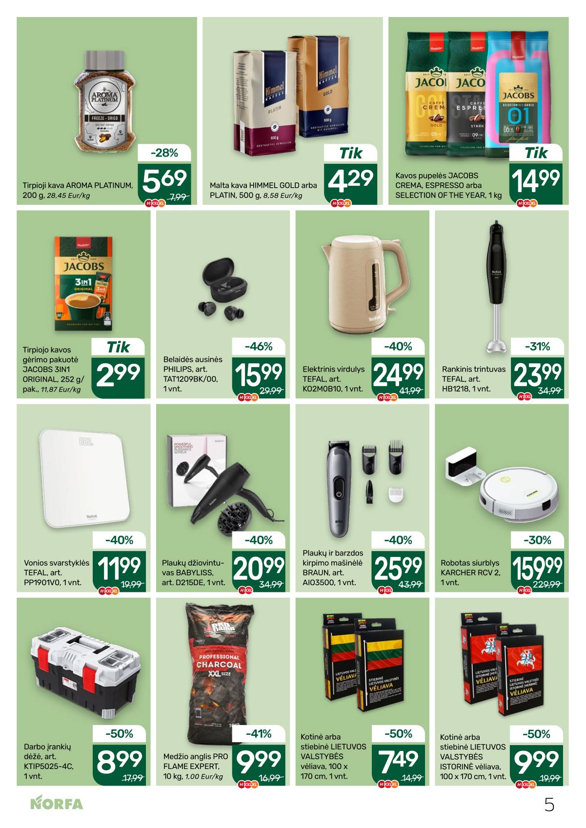 Norfa - Akcijų leidinys NORFA Nr. 3 (503) 5 puslapis