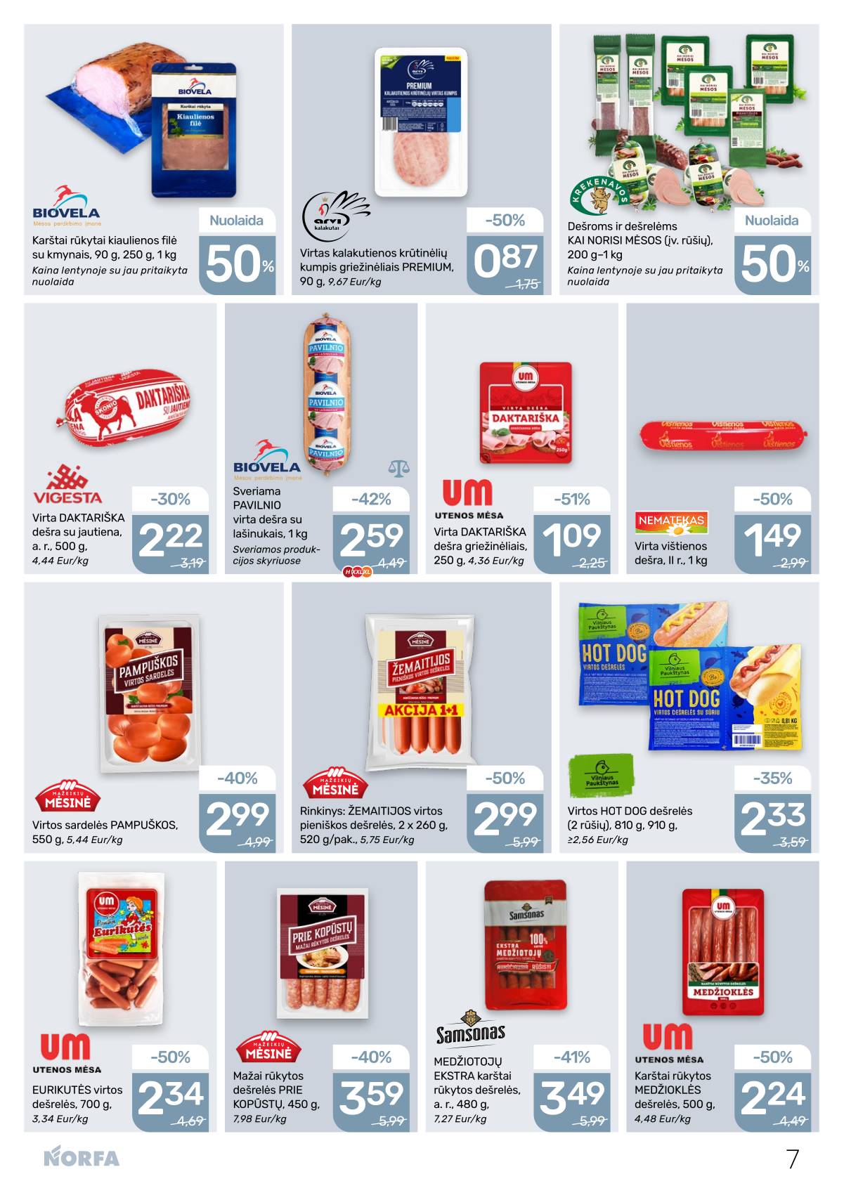 Norfa - Akcijų leidinys NORFA Nr. 3 (503) 7 puslapis