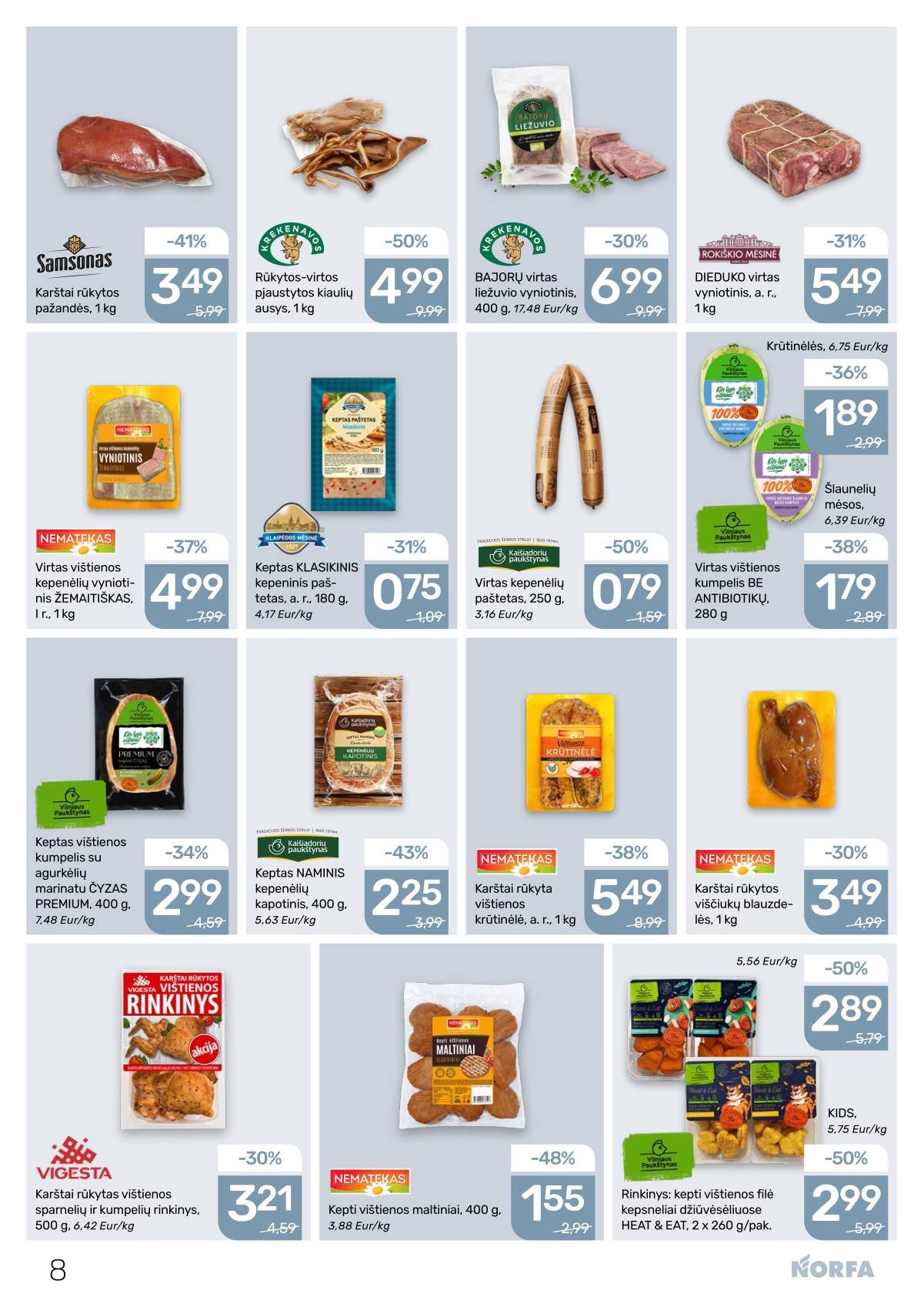 Norfa - Akcijų leidinys NORFA Nr. 3 (503) 8 puslapis