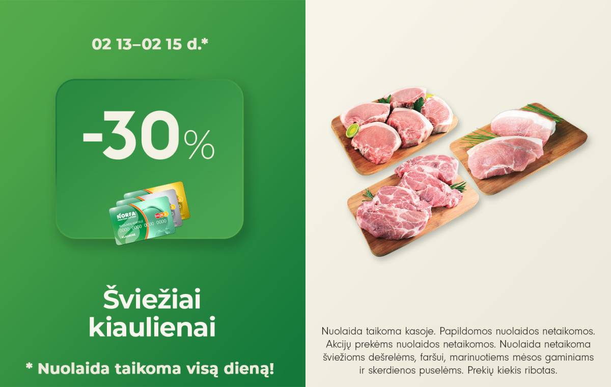 Norfa - Norfa Savaitgalio akcijos | 2026-02-13 - 2026-02-15 6 puslapis