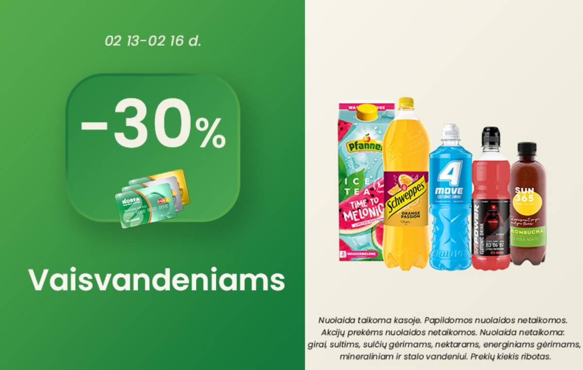 Norfa - Norfa Savaitgalio akcijos | 2026-02-13 - 2026-02-15 8 puslapis