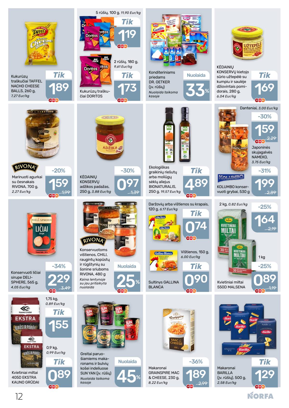 Norfa - Akcijų leidinys NORFA Nr. 4 (504) 12 puslapis