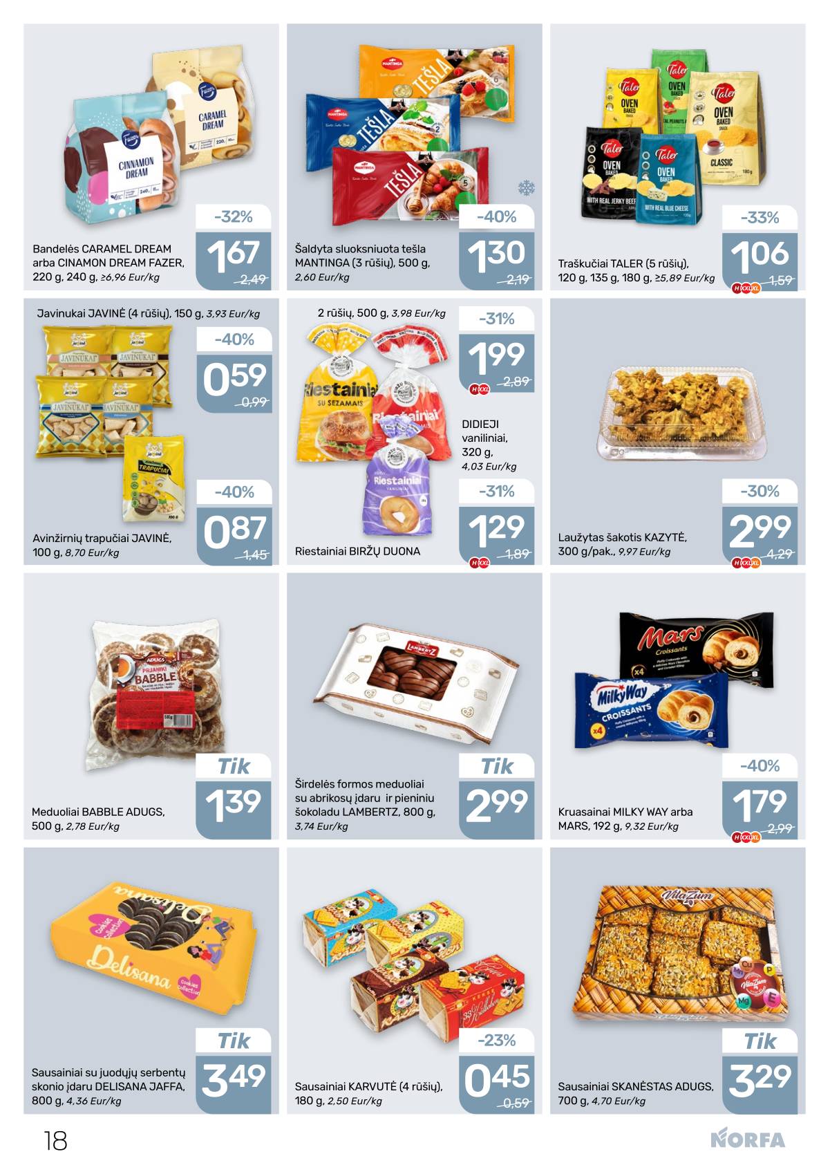 Norfa - Akcijų leidinys NORFA Nr. 4 (504) 18 puslapis