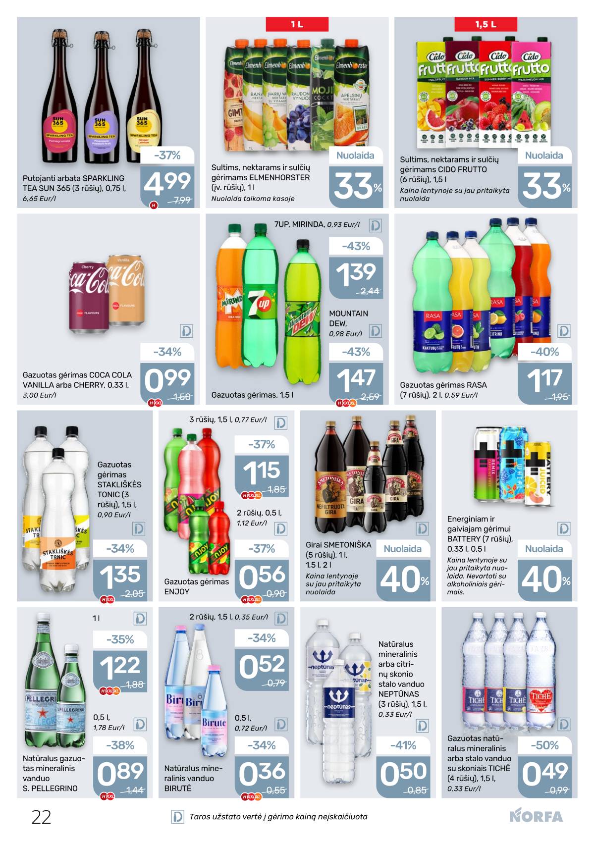 Norfa - Akcijų leidinys NORFA Nr. 4 (504) 22 puslapis