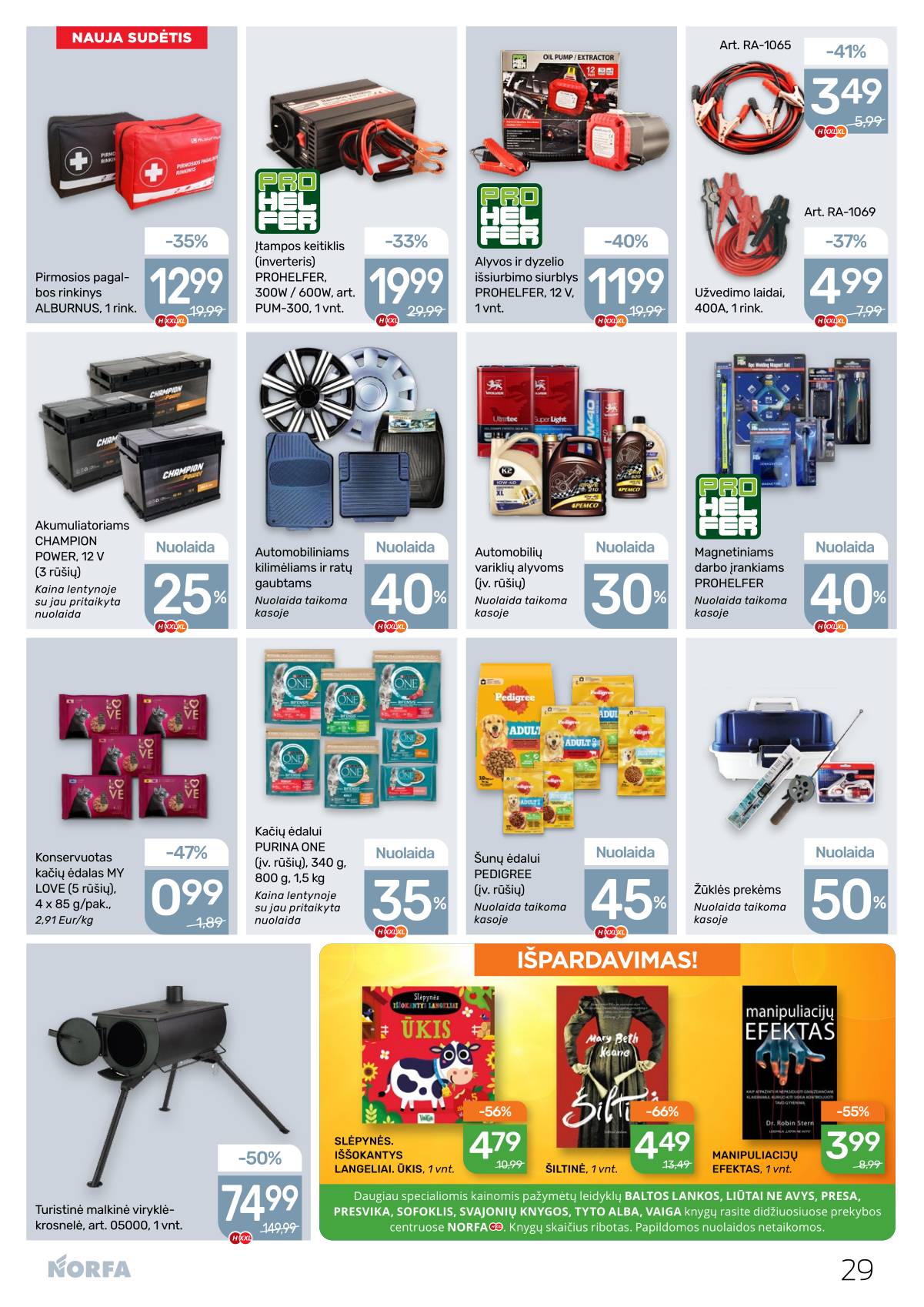 Norfa - Akcijų leidinys NORFA Nr. 4 (504) 29 puslapis