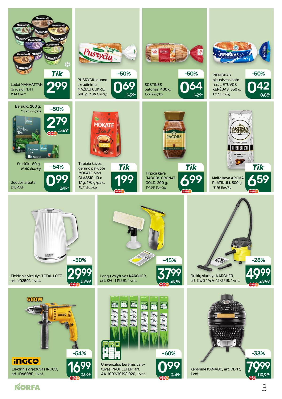 Norfa - Akcijų leidinys NORFA Nr. 4 (504) 3 puslapis