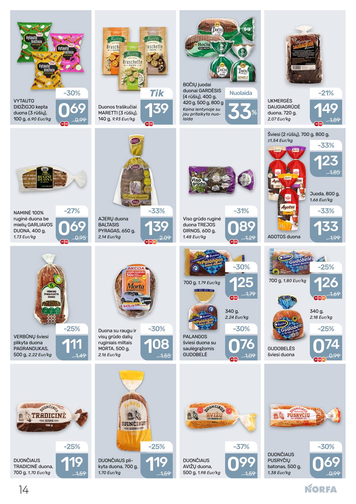 Norfa - Akcijų leidinys NORFA Nr. 5 (505) 14 puslapis