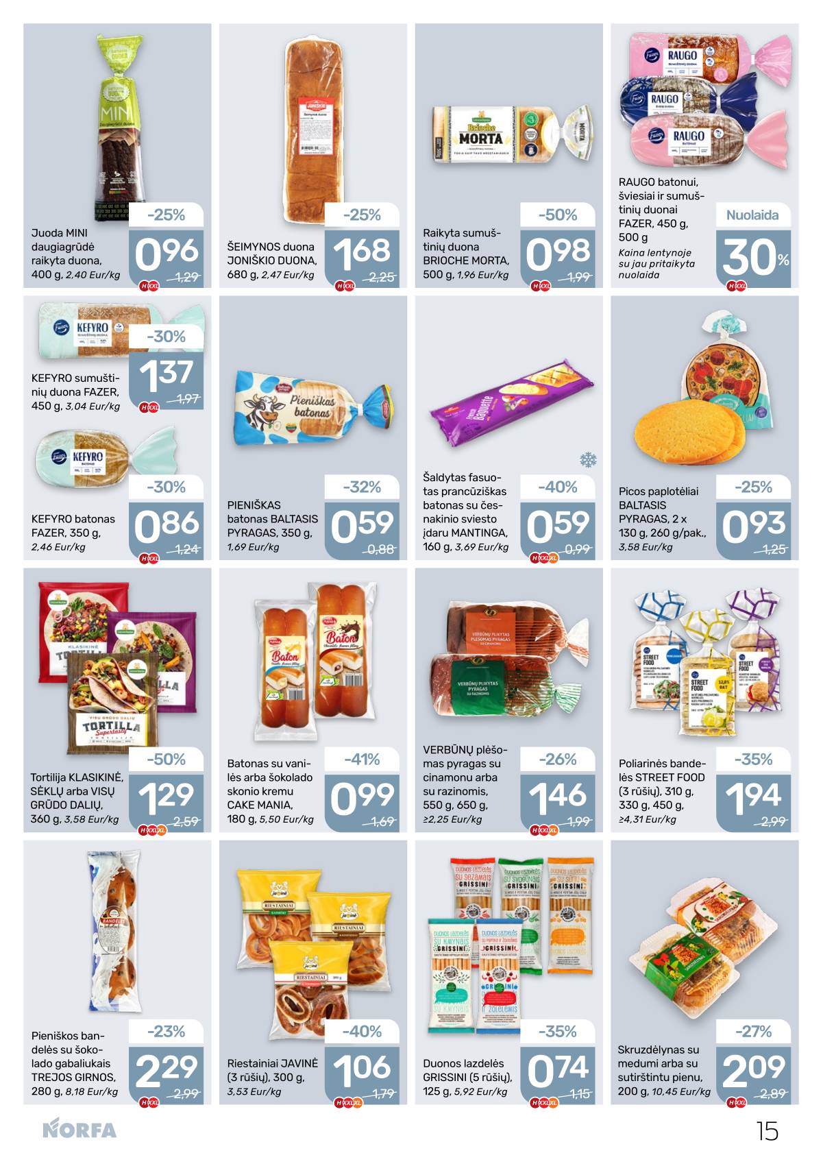 Norfa - Akcijų leidinys NORFA Nr. 5 (505) 15 puslapis