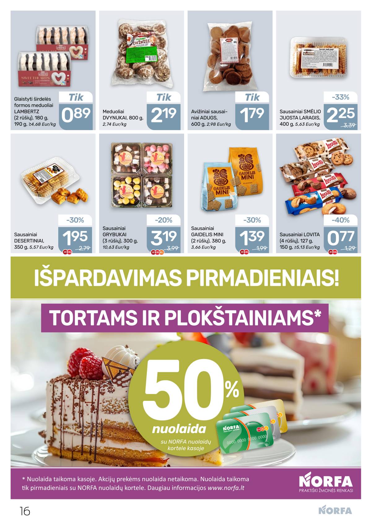 Norfa - Akcijų leidinys NORFA Nr. 5 (505) 16 puslapis