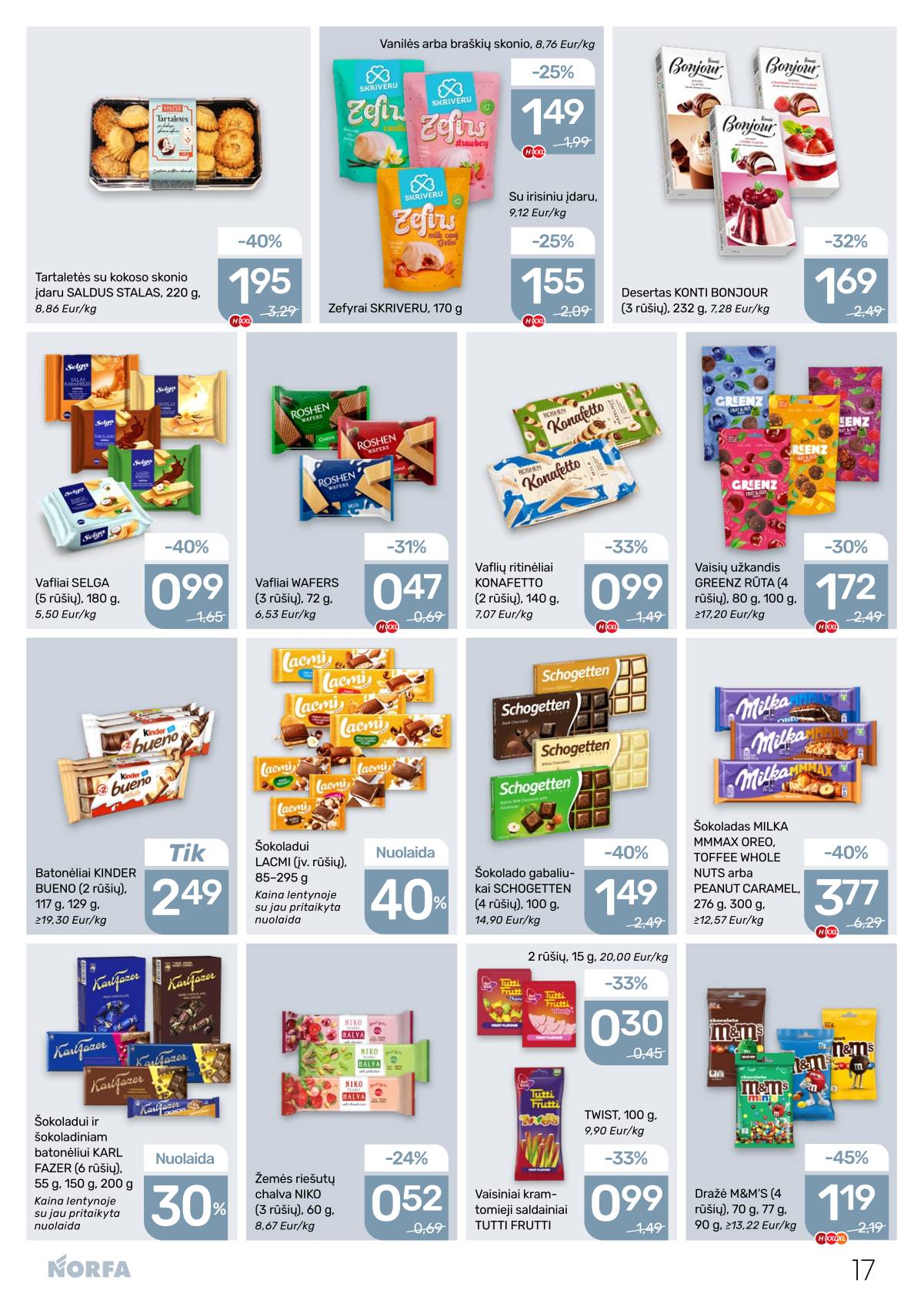 Norfa - Akcijų leidinys NORFA Nr. 5 (505) 17 puslapis