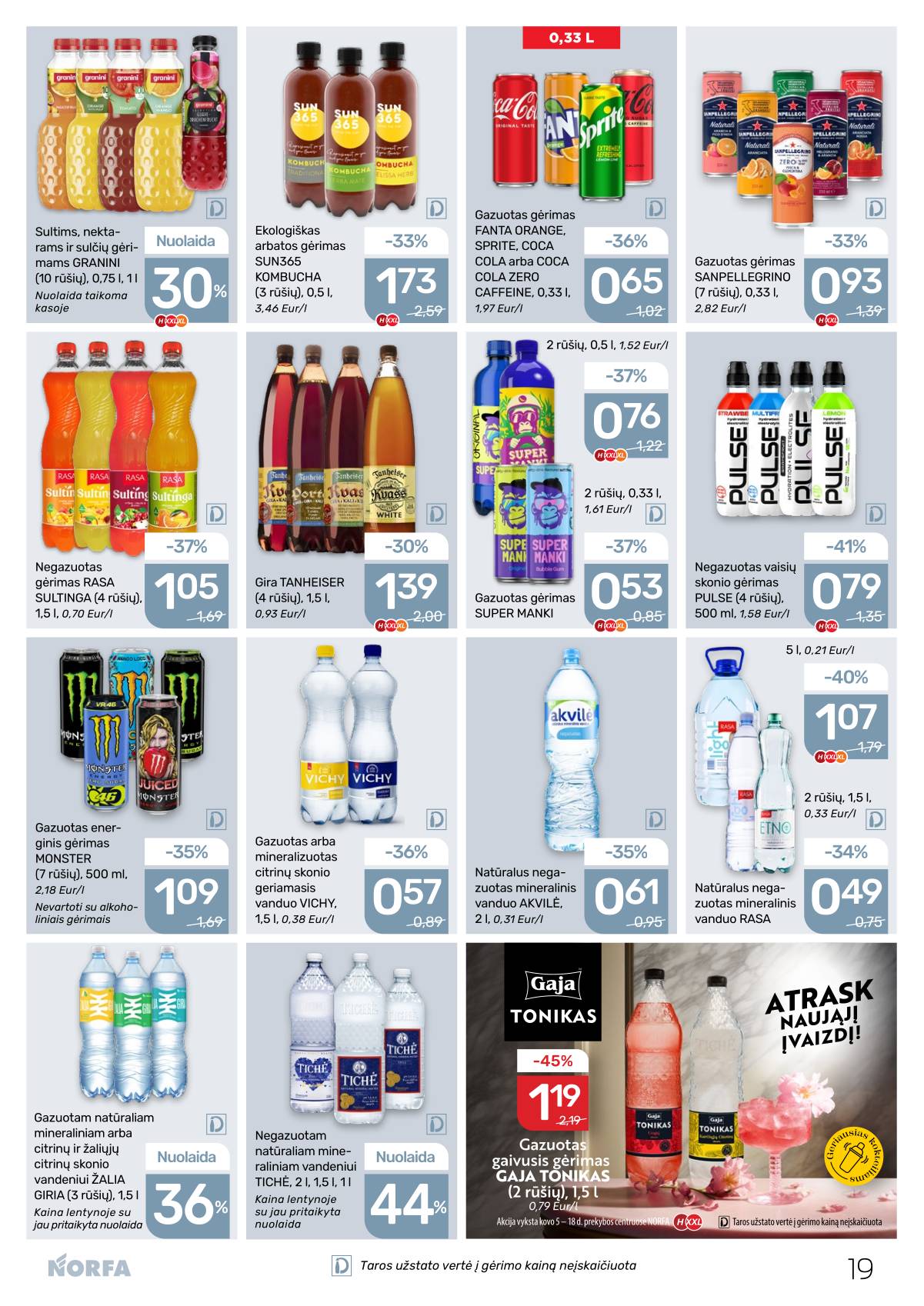 Norfa - Akcijų leidinys NORFA Nr. 5 (505) 19 puslapis