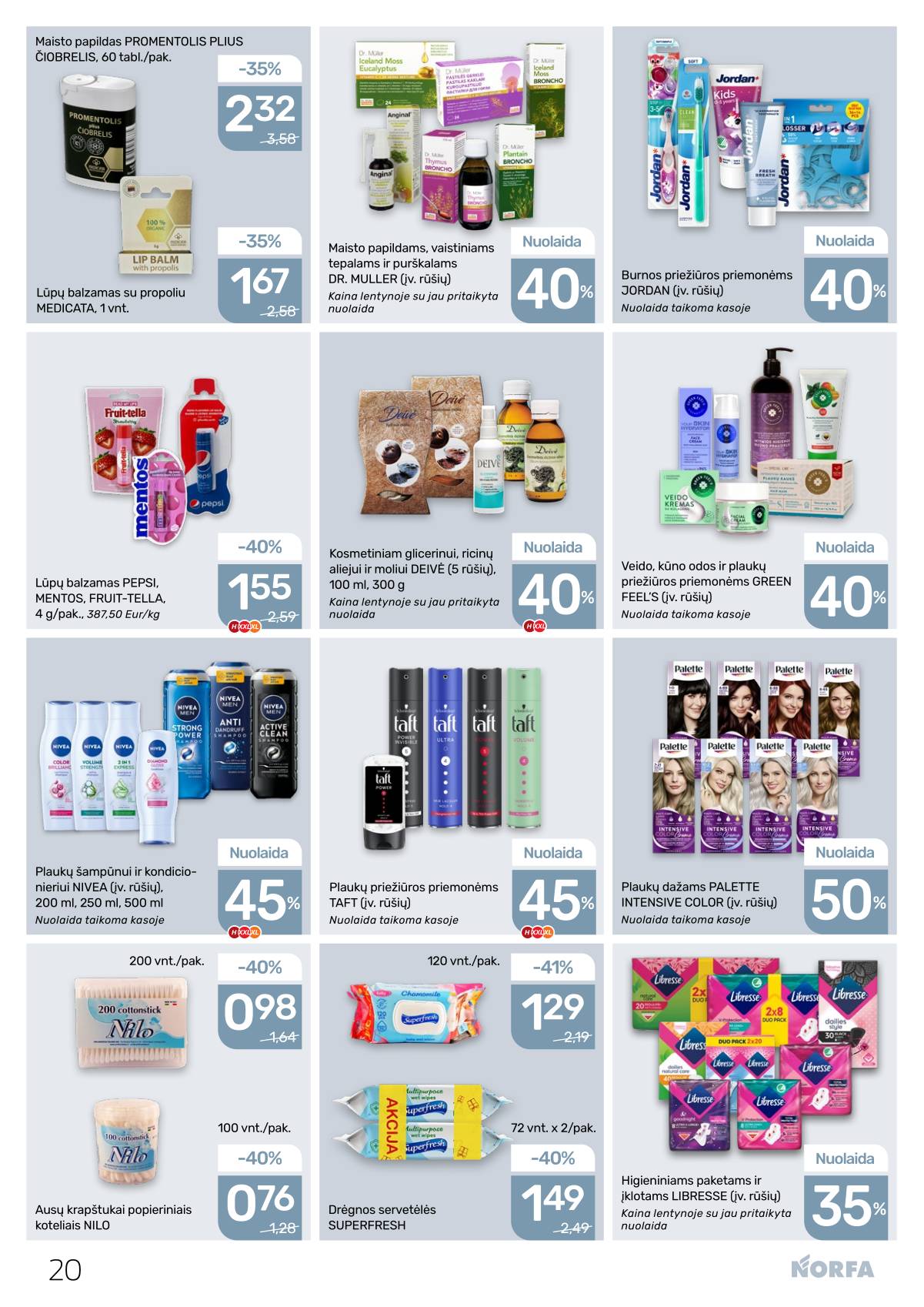 Norfa - Akcijų leidinys NORFA Nr. 5 (505) 20 puslapis