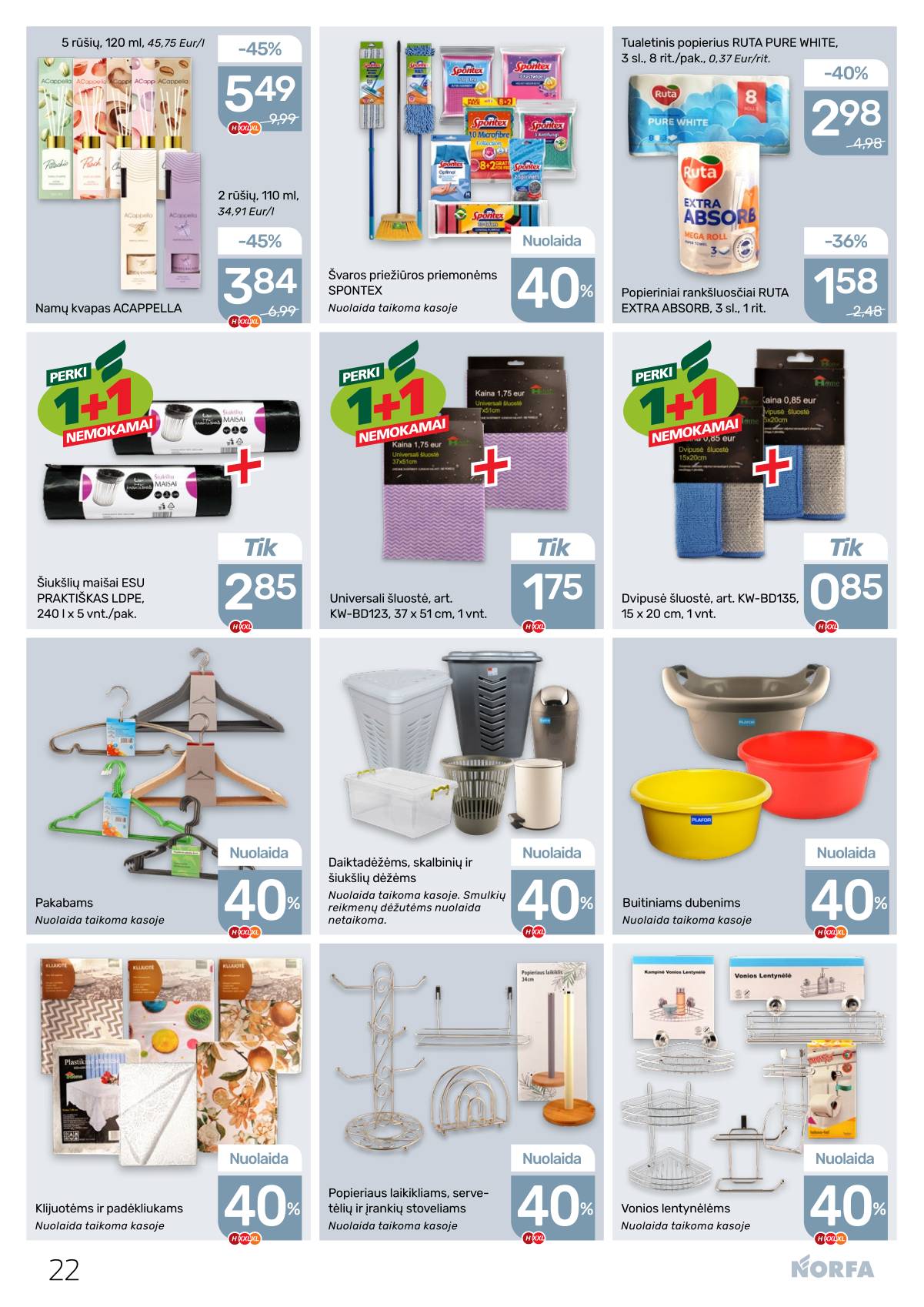 Norfa - Akcijų leidinys NORFA Nr. 5 (505) 22 puslapis