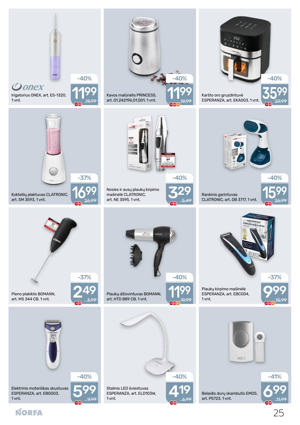 Norfa - Akcijų leidinys NORFA Nr. 5 (505) 25 puslapis