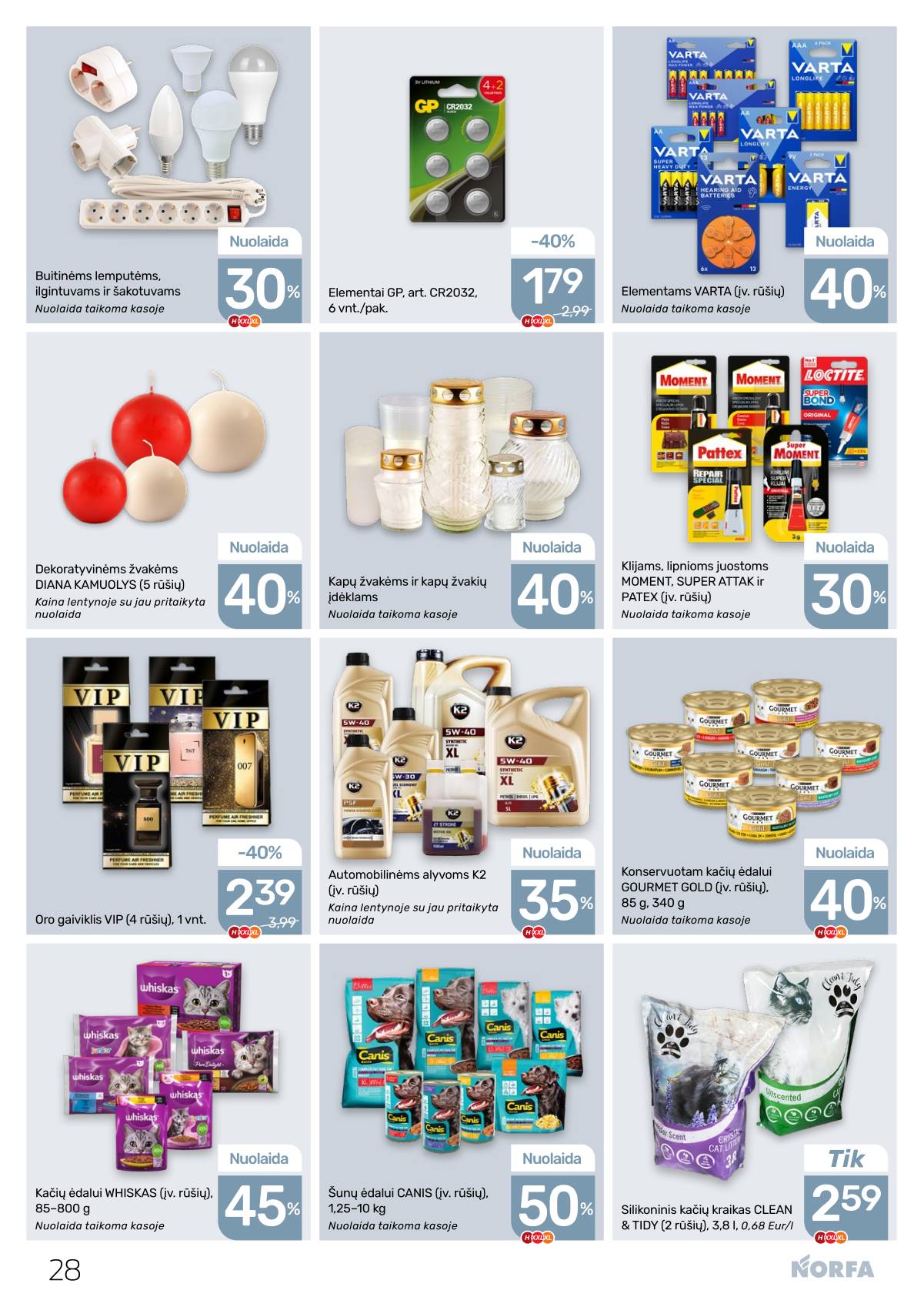 Norfa - Akcijų leidinys NORFA Nr. 5 (505) 28 puslapis