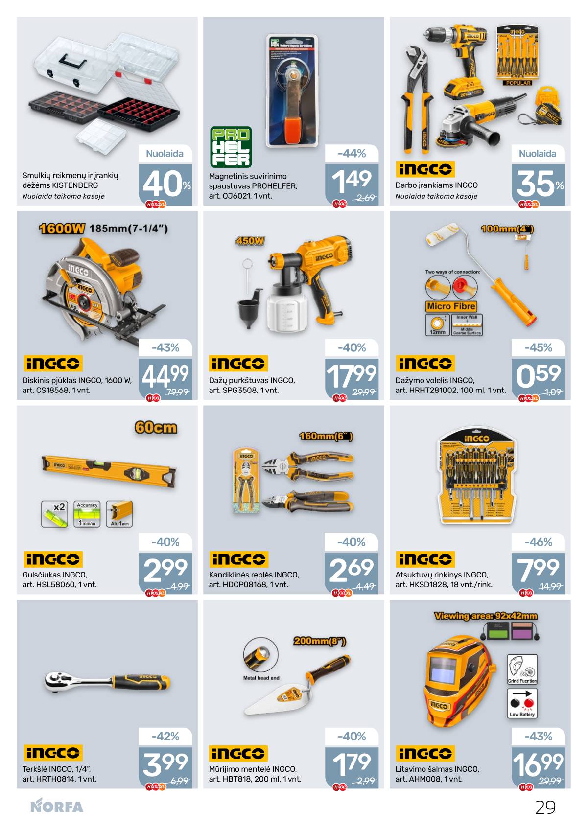 Norfa - Akcijų leidinys NORFA Nr. 5 (505) 29 puslapis