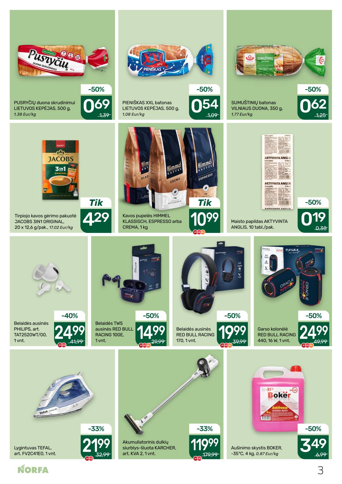 Norfa - Akcijų leidinys NORFA Nr. 5 (505) 3 puslapis