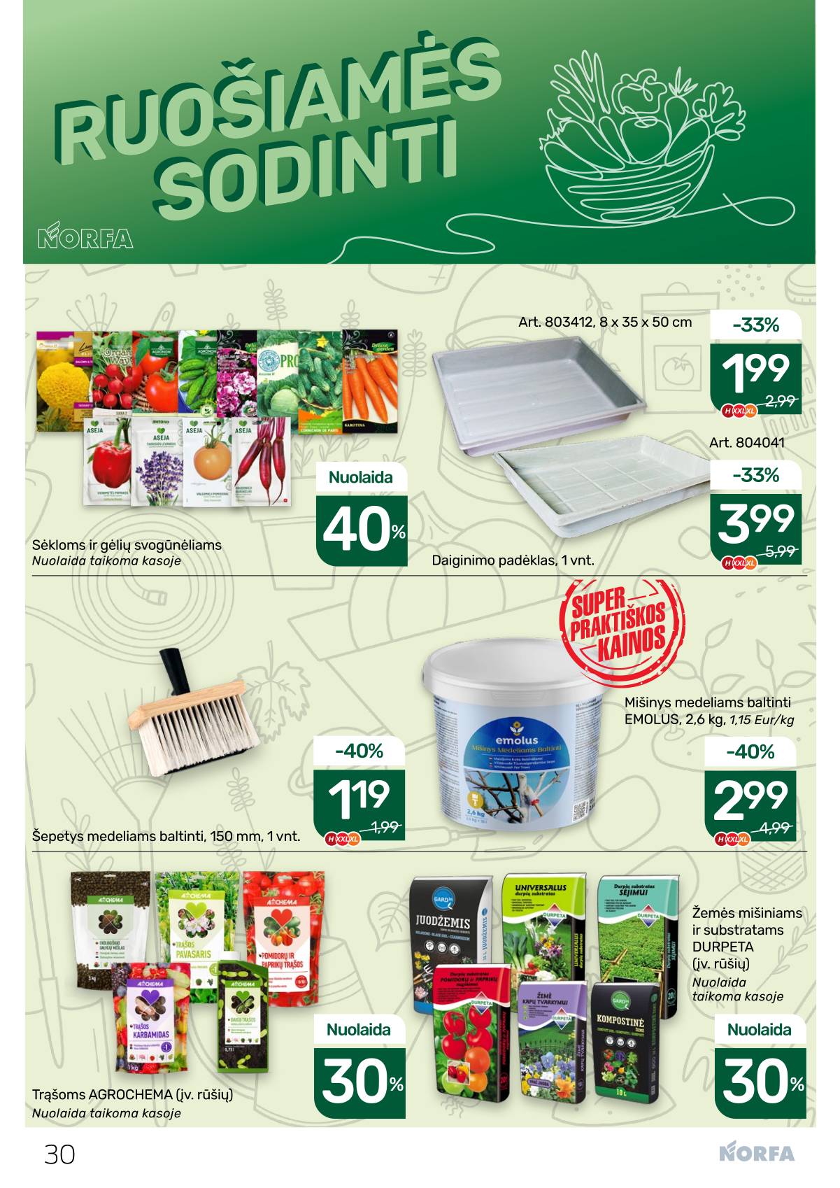 Norfa - Akcijų leidinys NORFA Nr. 5 (505) 30 puslapis