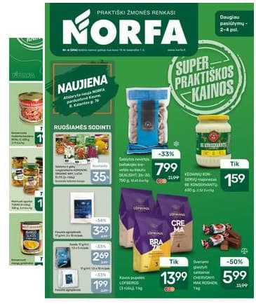 Norfa - Akcijų leidinys NORFA Nr. 6 (506) 2026-03-19 – 2026-04-01