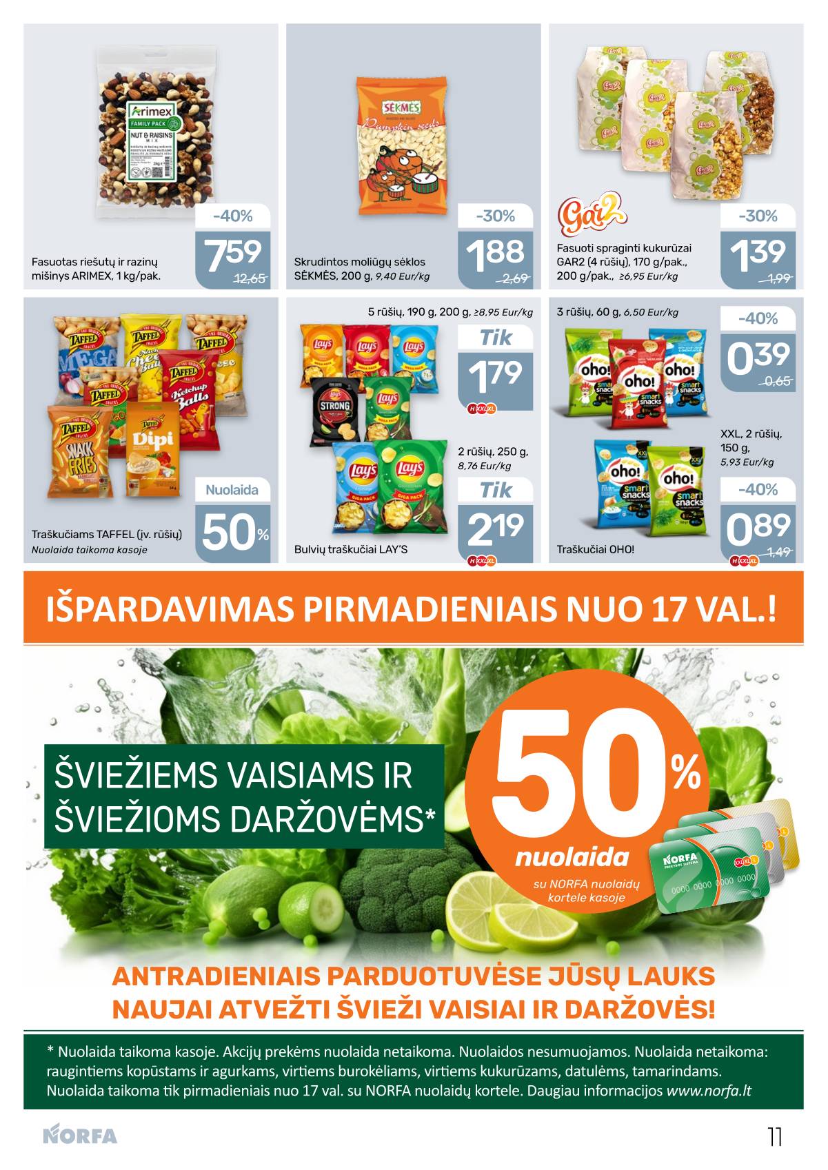 Norfa - Akcijų leidinys NORFA Nr. 6 (506) 11 puslapis