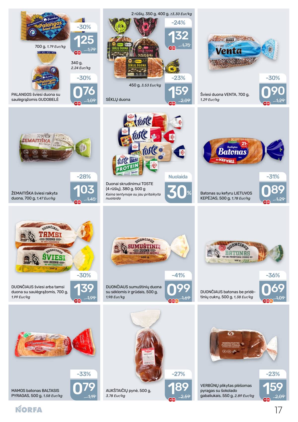 Norfa - Akcijų leidinys NORFA Nr. 6 (506) 17 puslapis