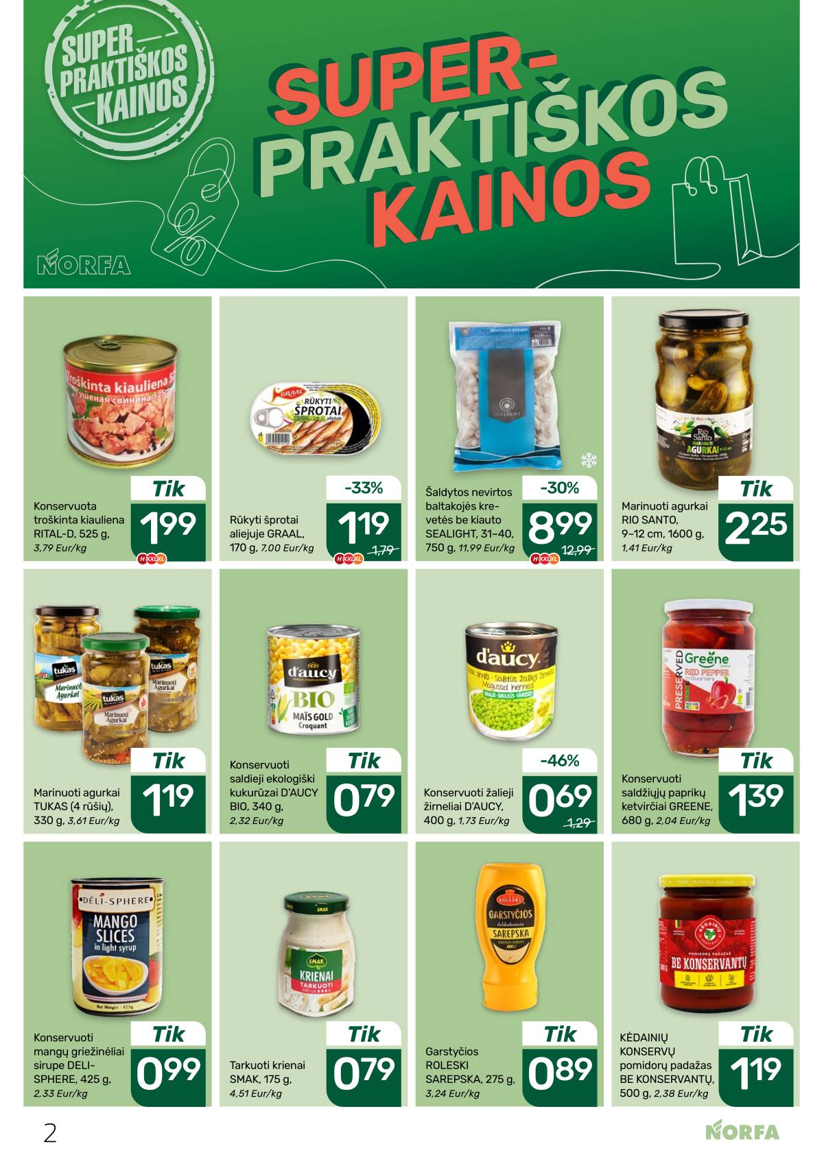 Norfa - Akcijų leidinys NORFA Nr. 6 (506) 2 puslapis