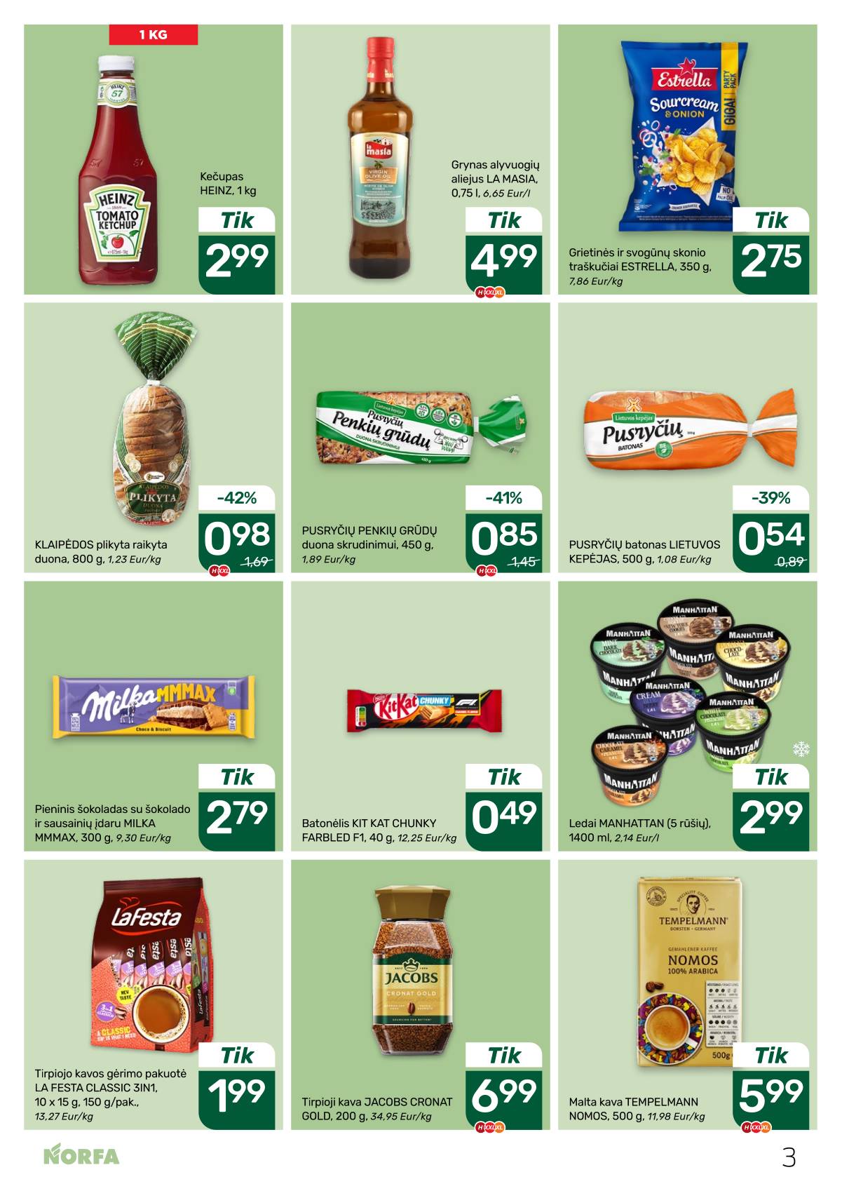 Norfa - Akcijų leidinys NORFA Nr. 6 (506) 3 puslapis