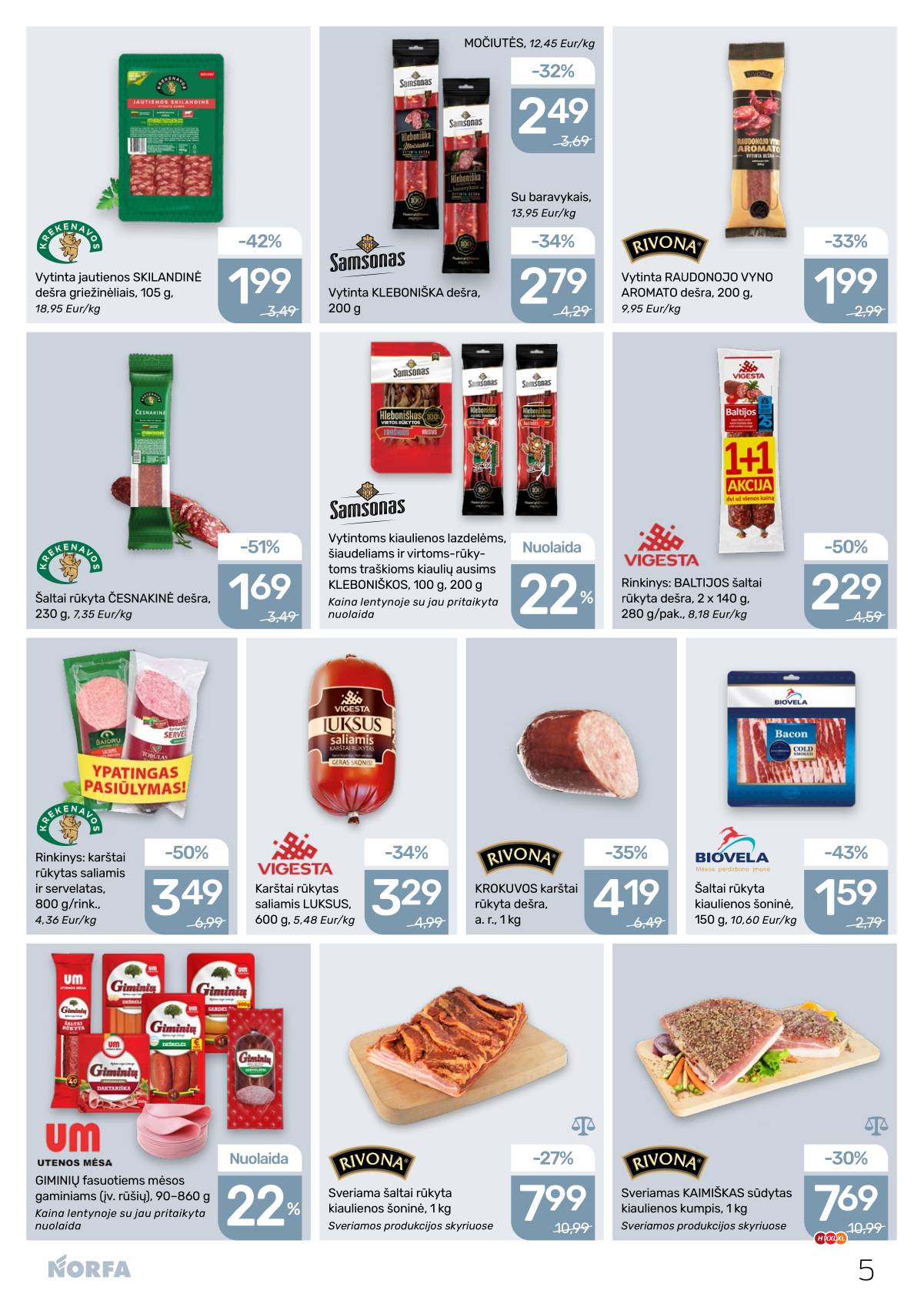 Norfa - Akcijų leidinys NORFA Nr. 6 (506) 5 puslapis