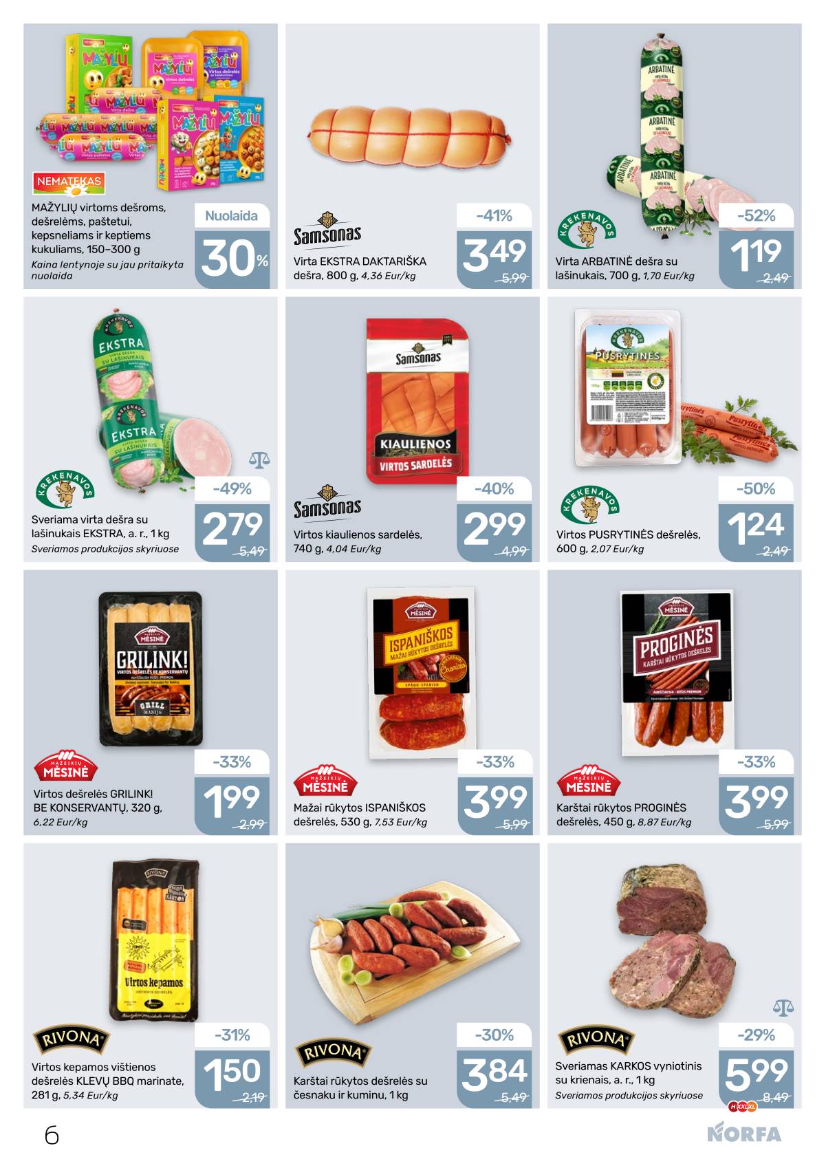 Norfa - Akcijų leidinys NORFA Nr. 6 (506) 6 puslapis