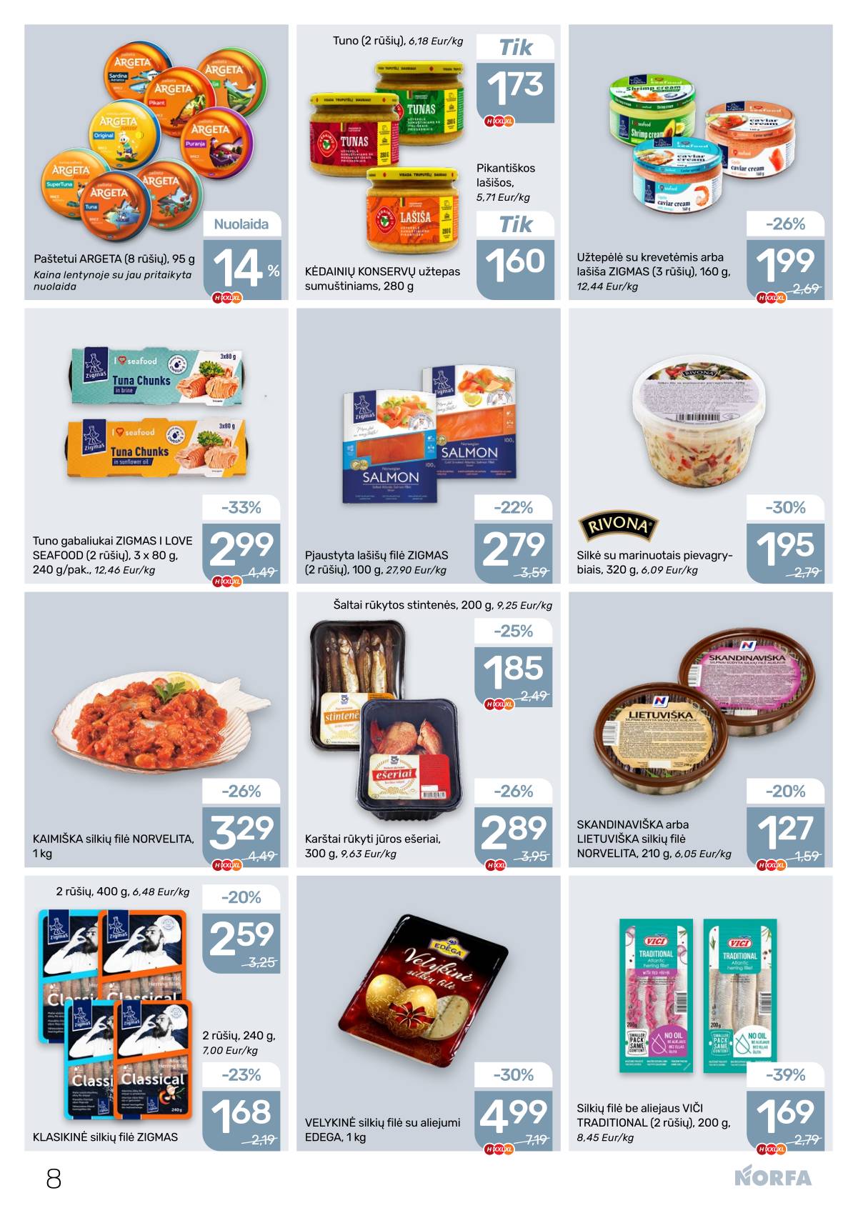 Norfa - Akcijų leidinys NORFA Nr. 6 (506) 8 puslapis