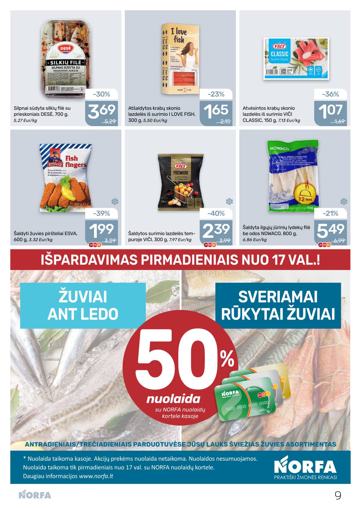 Norfa - Akcijų leidinys NORFA Nr. 6 (506) 9 puslapis