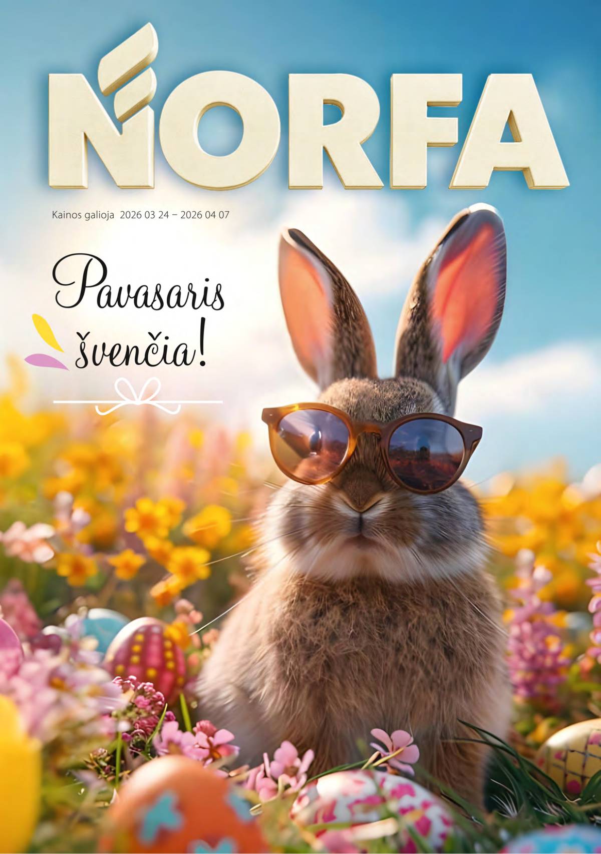 Norfa - Pavasaris švenčia! 1 puslapis
