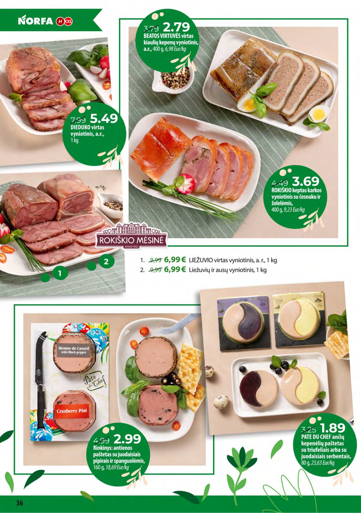 Norfa - Pavasaris švenčia! 36 puslapis