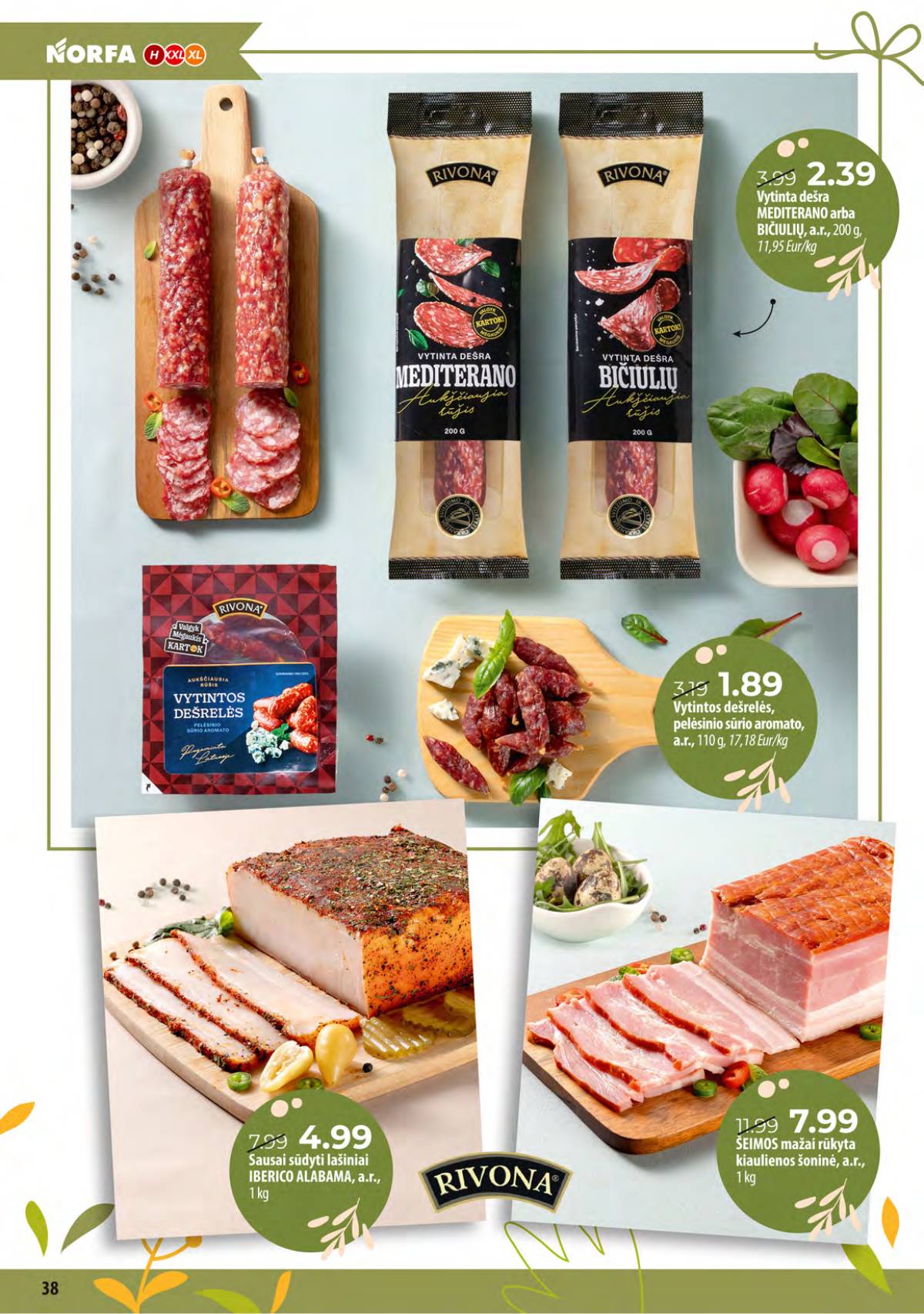 Norfa - Pavasaris švenčia! 38 puslapis