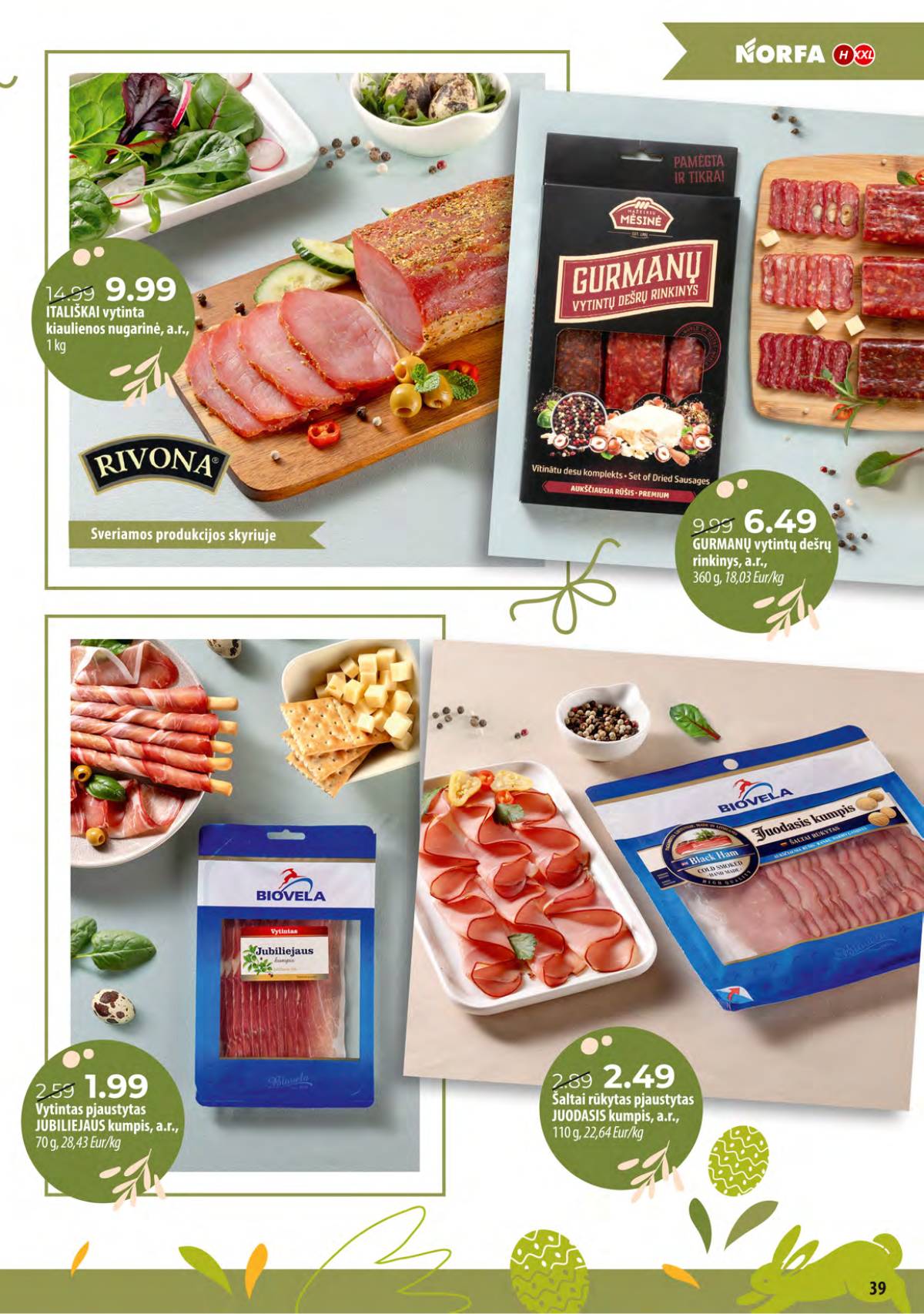 Norfa - Pavasaris švenčia! 39 puslapis