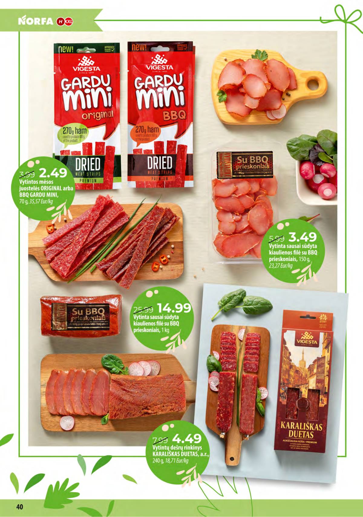 Norfa - Pavasaris švenčia! 40 puslapis