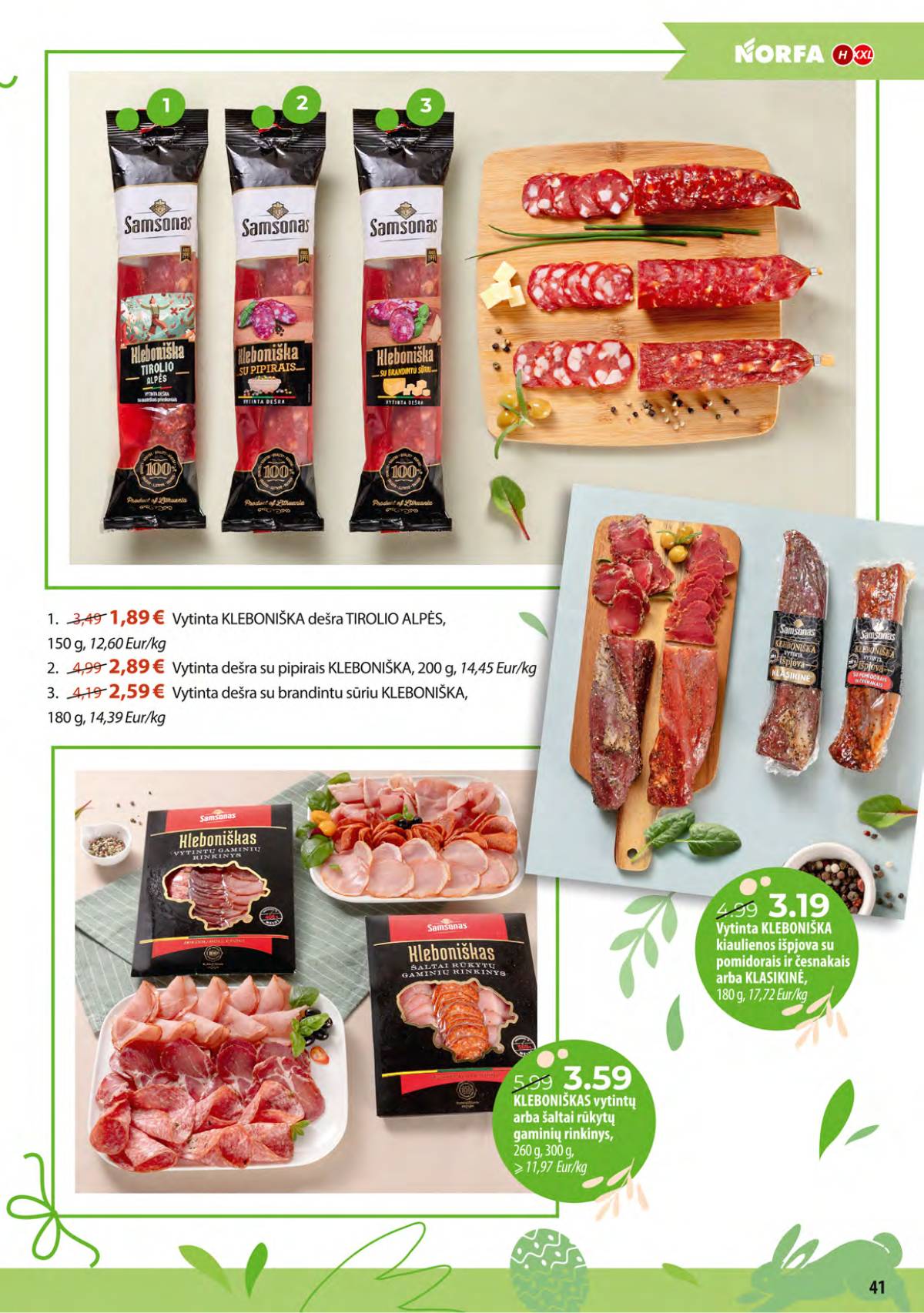 Norfa - Pavasaris švenčia! 41 puslapis