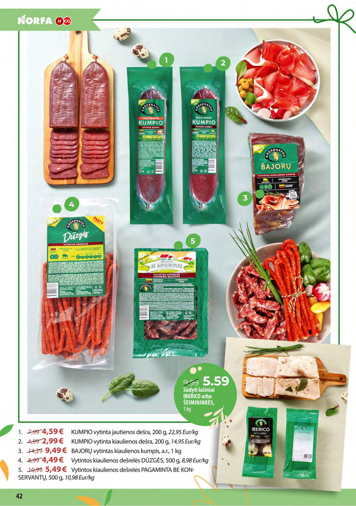 Norfa - Pavasaris švenčia! 42 puslapis