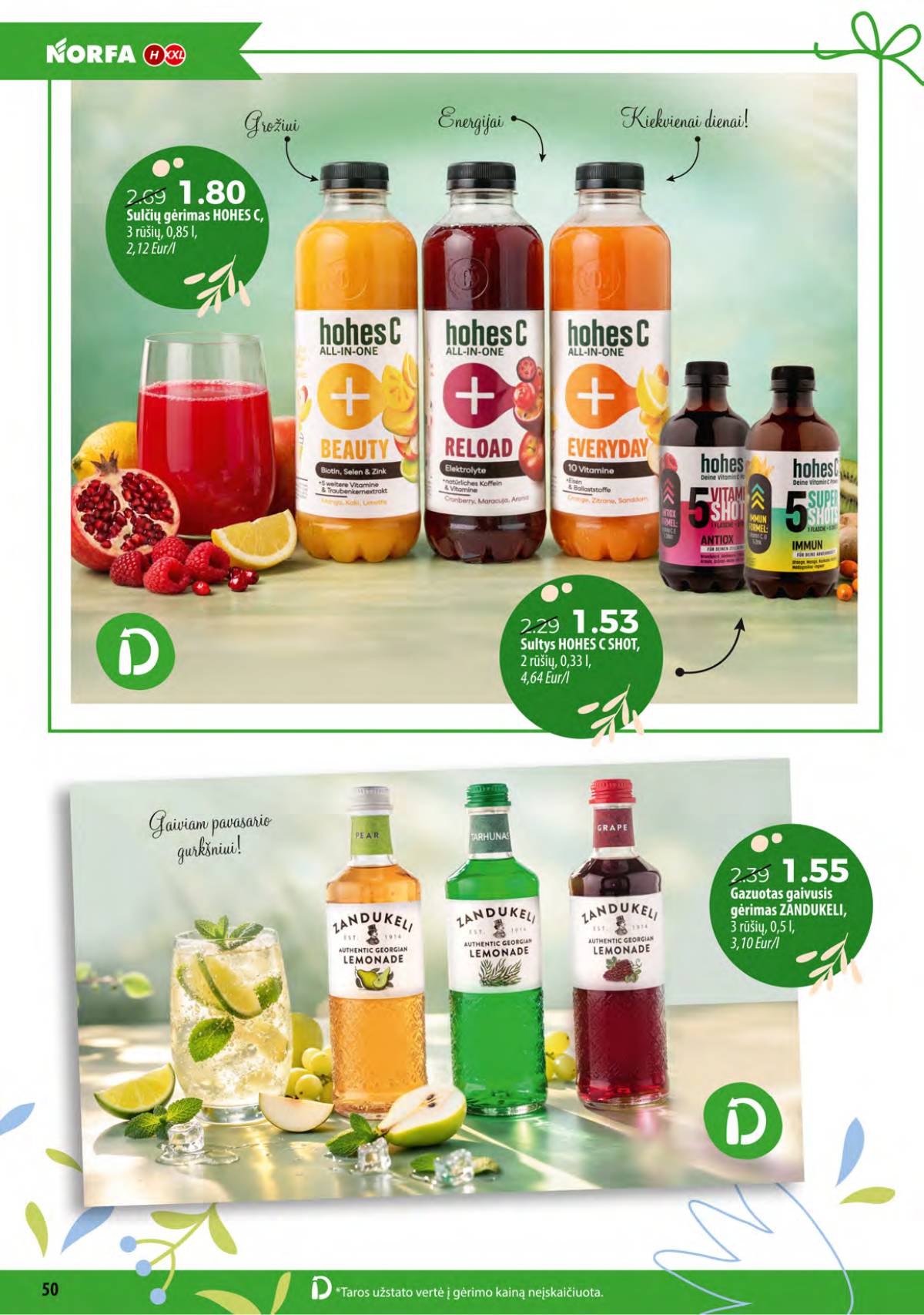 Norfa - Pavasaris švenčia! 50 puslapis