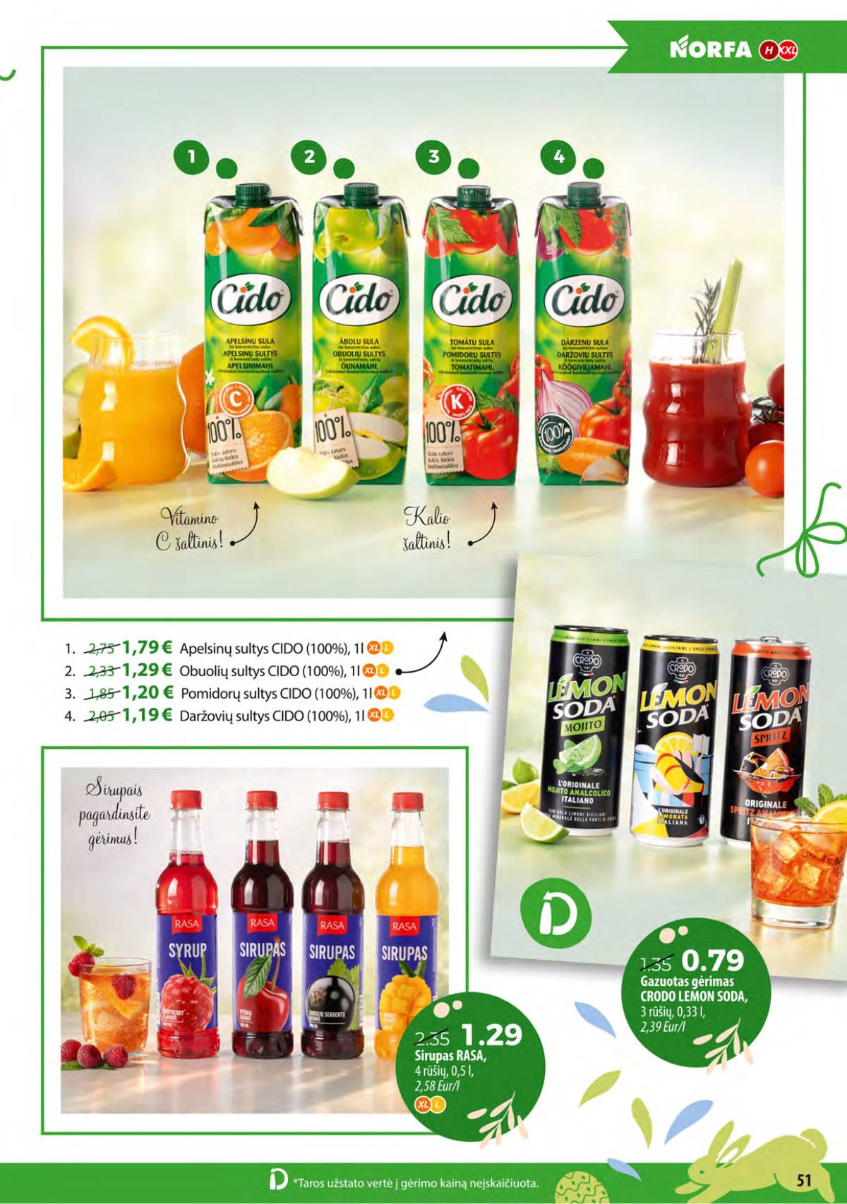 Norfa - Pavasaris švenčia! 51 puslapis