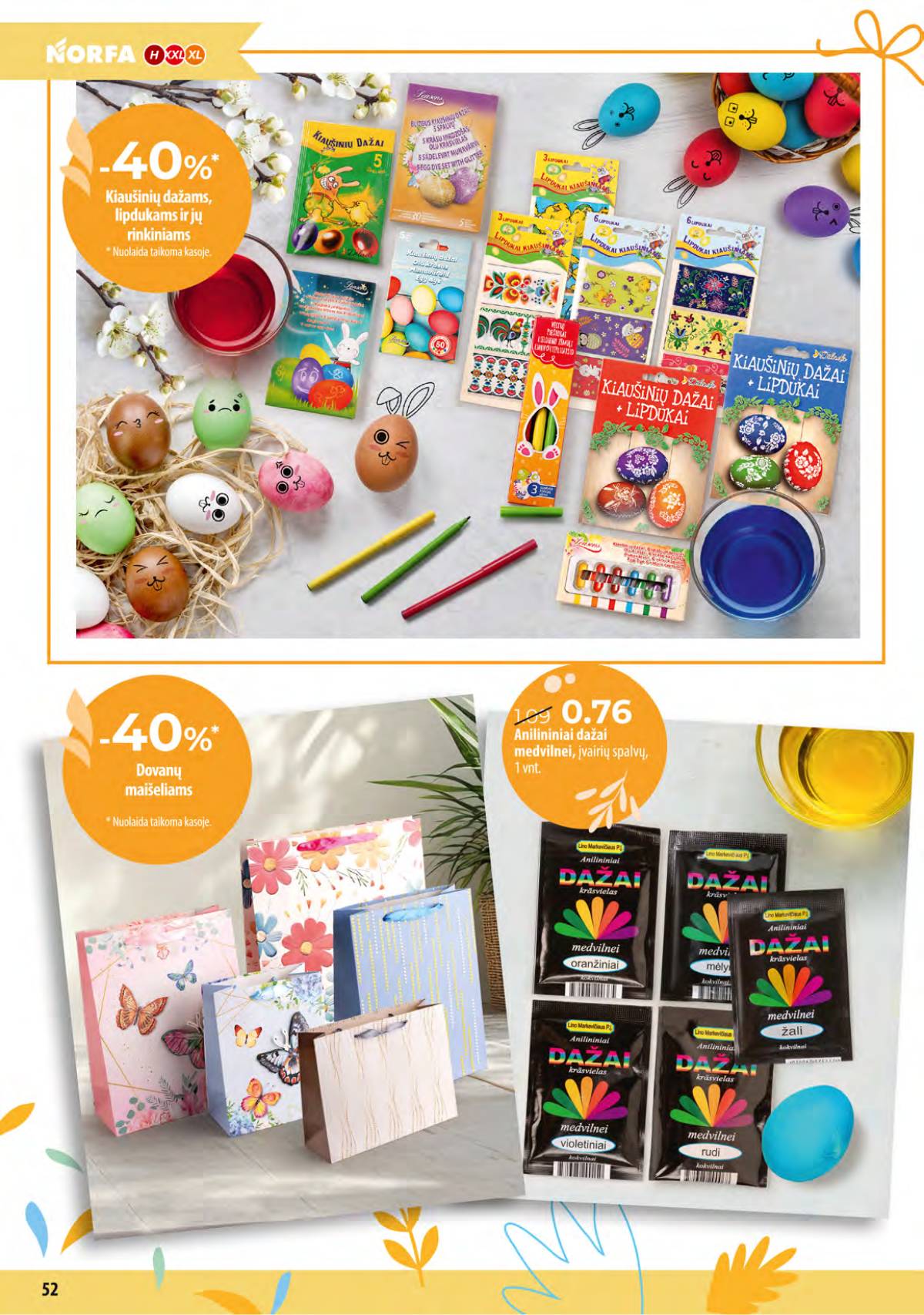 Norfa - Pavasaris švenčia! 52 puslapis