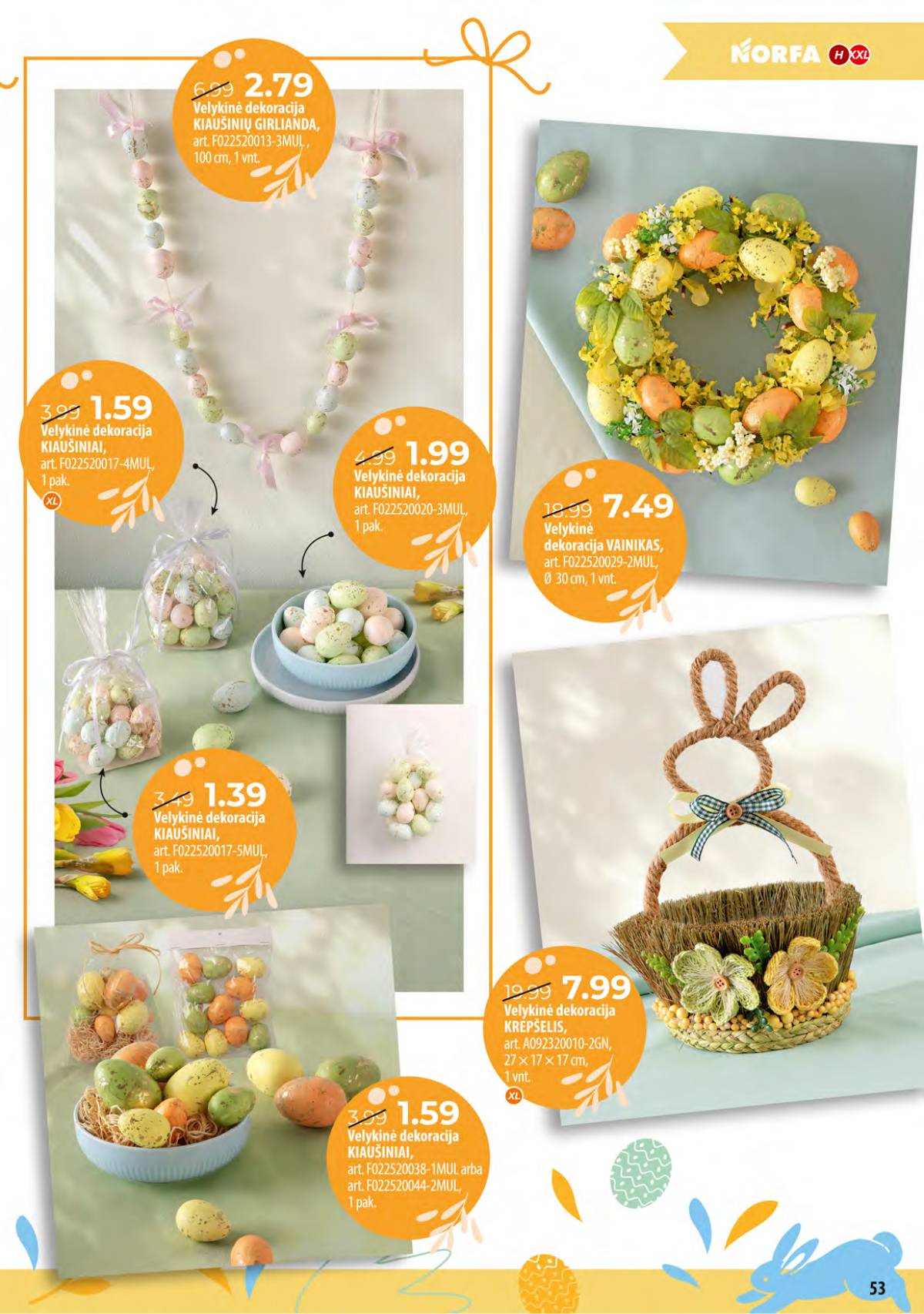 Norfa - Pavasaris švenčia! 53 puslapis