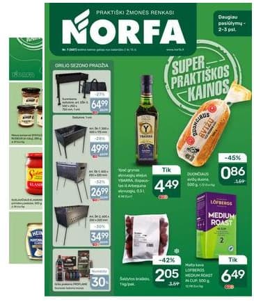 Norfa - NORFA savaitinis akcijų leidinys Nr. 7 | 2026-04-02 - 2026-04-15 2026-04-02 – 2026-04-15