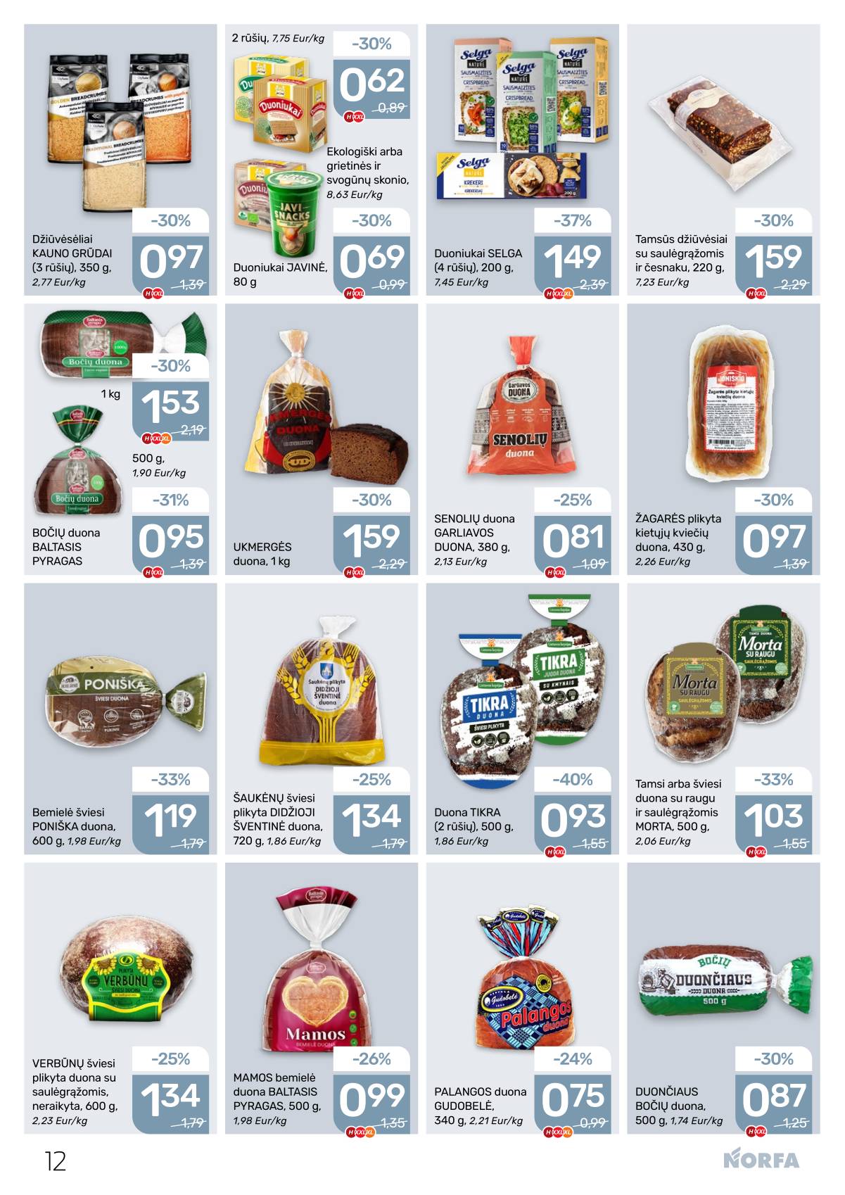 Norfa - NORFA savaitinis akcijų leidinys Nr. 7 | 2026-04-02 - 2026-04-15 12 puslapis