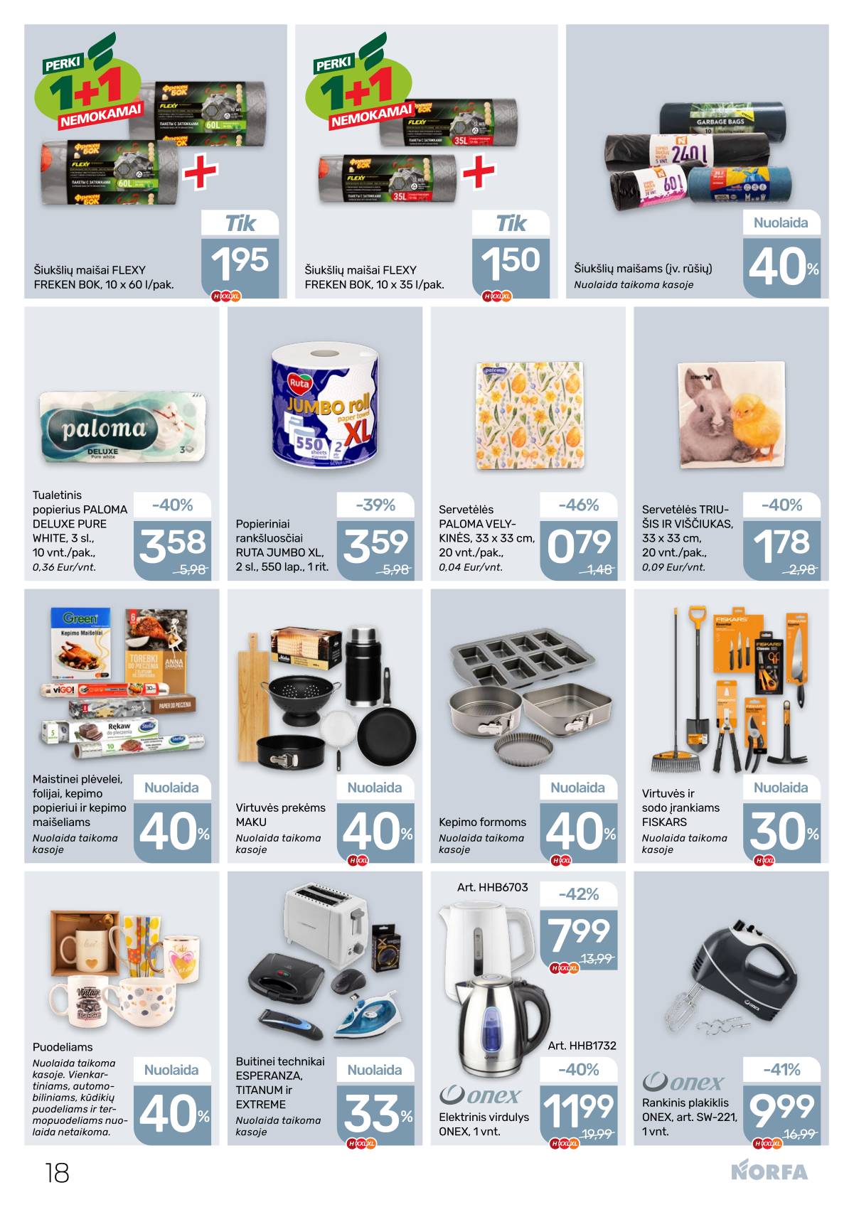 Norfa - NORFA savaitinis akcijų leidinys Nr. 7 | 2026-04-02 - 2026-04-15 18 puslapis