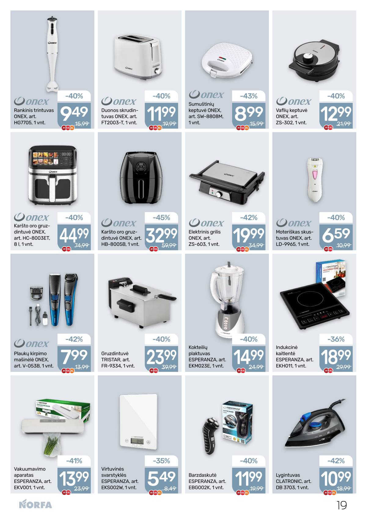 Norfa - NORFA savaitinis akcijų leidinys Nr. 7 | 2026-04-02 - 2026-04-15 19 puslapis