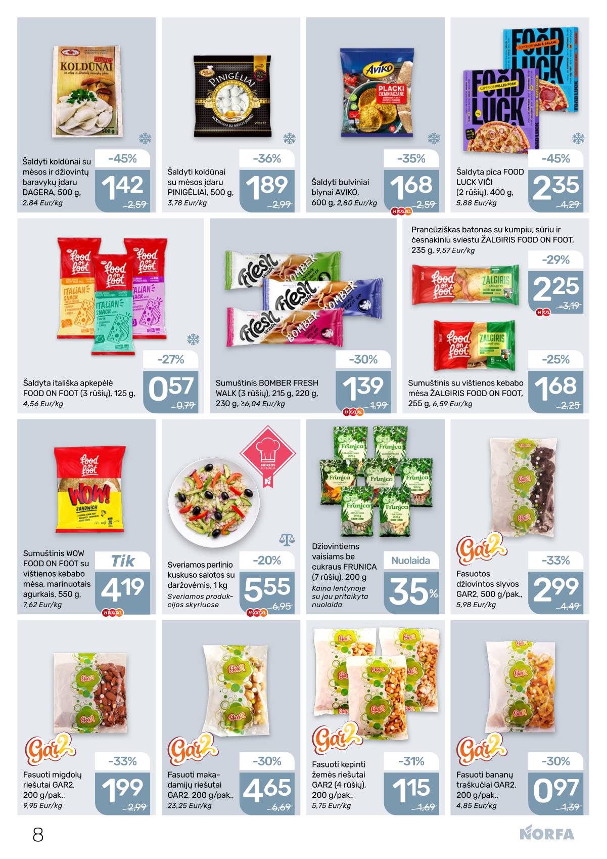 Norfa - NORFA savaitinis akcijų leidinys Nr. 7 | 2026-04-02 - 2026-04-15 8 puslapis