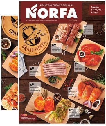 Norfa - Akcijų leidinys NORFA Nr. 8 (508) 2026-04-16 – 2026-04-29